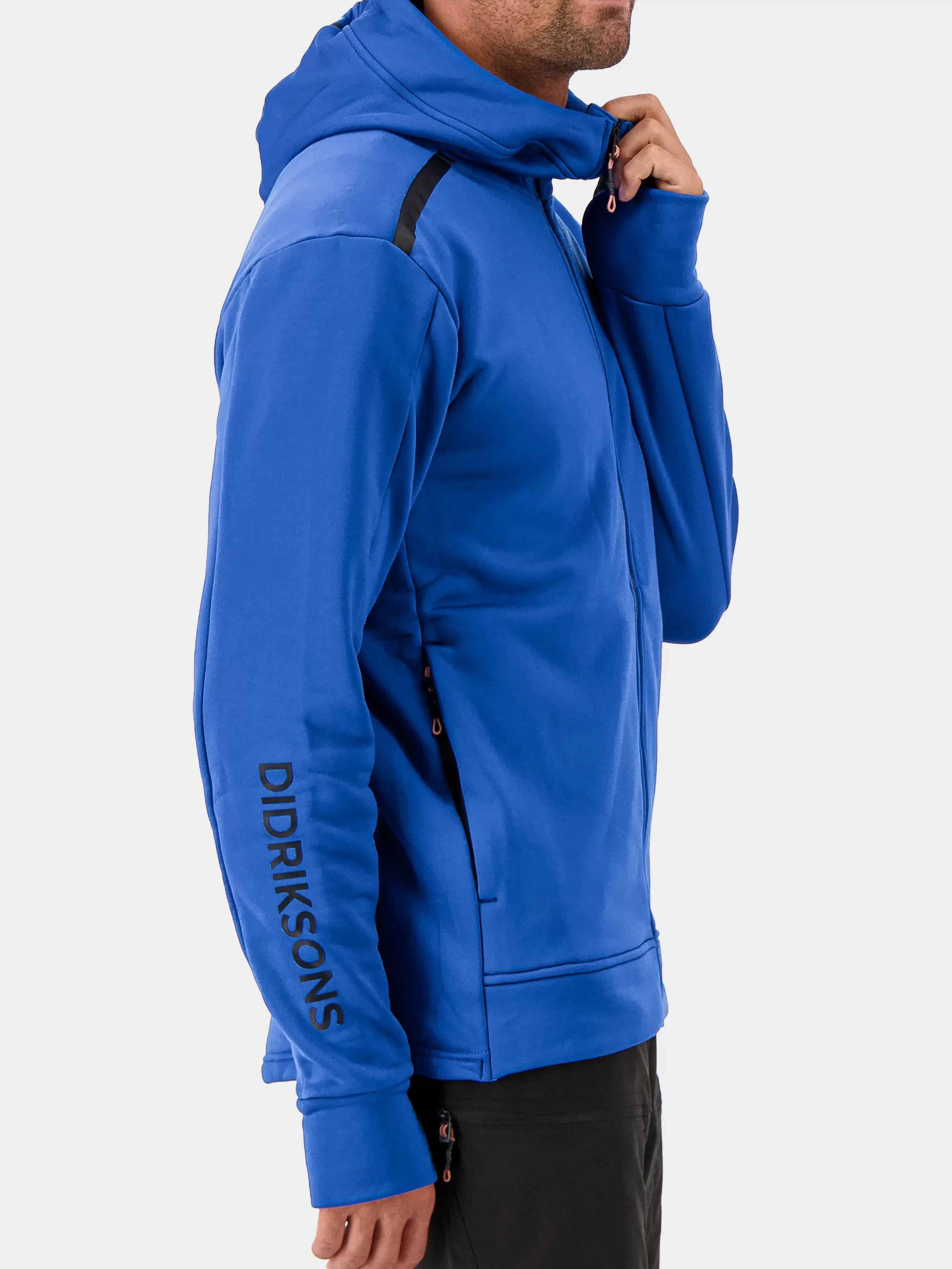 Fleece & Midlayers*Didriksons Acke Full-Zip Opti Blue