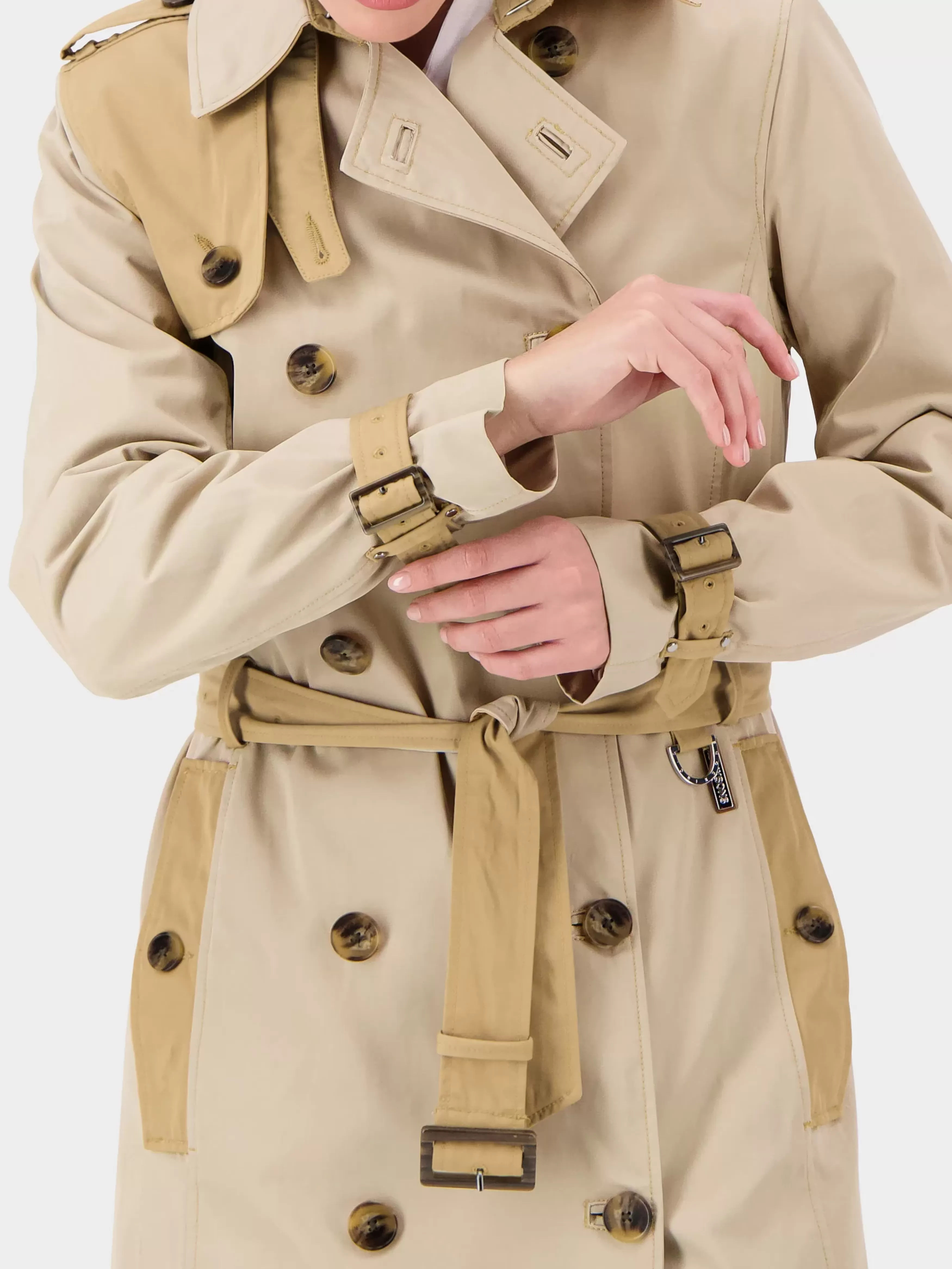 Trenchcoats*Didriksons Alvina Coat Long Clay Beige