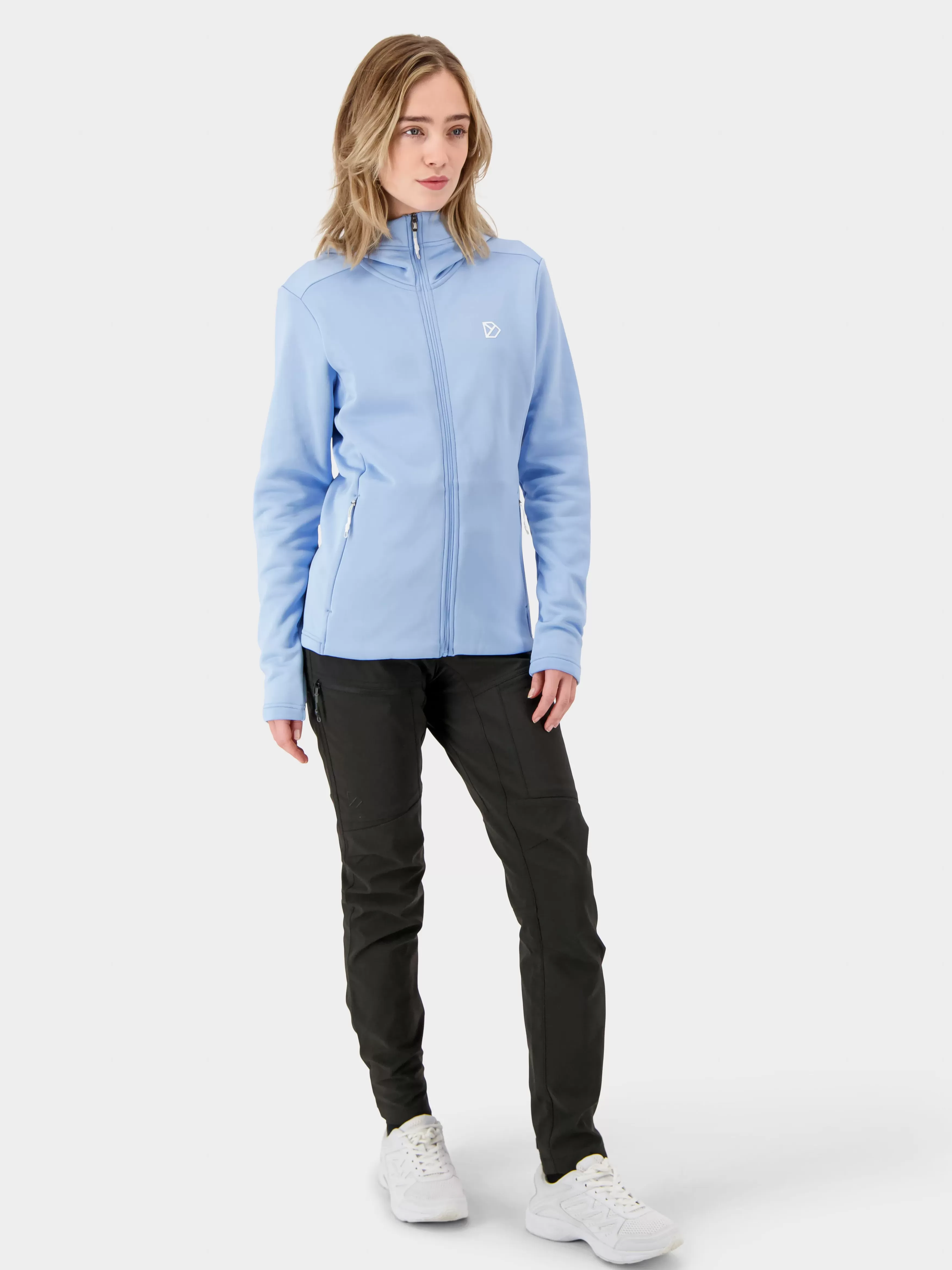 Fleece & Midlayers*Didriksons Anneli Full-Zip Blue Haze