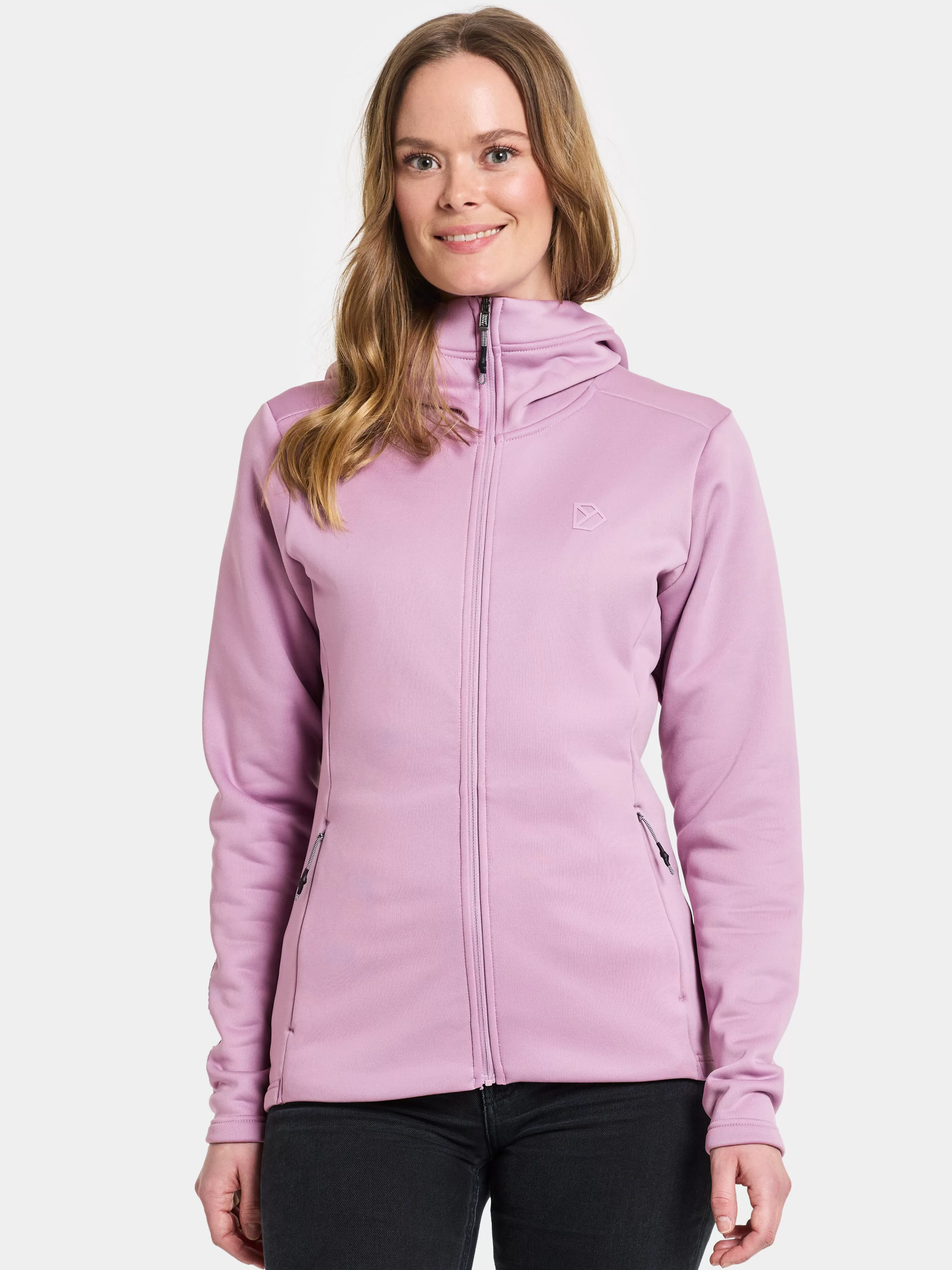 Fleece & Midlayers*Didriksons Anneli Full-Zip Purple Rain