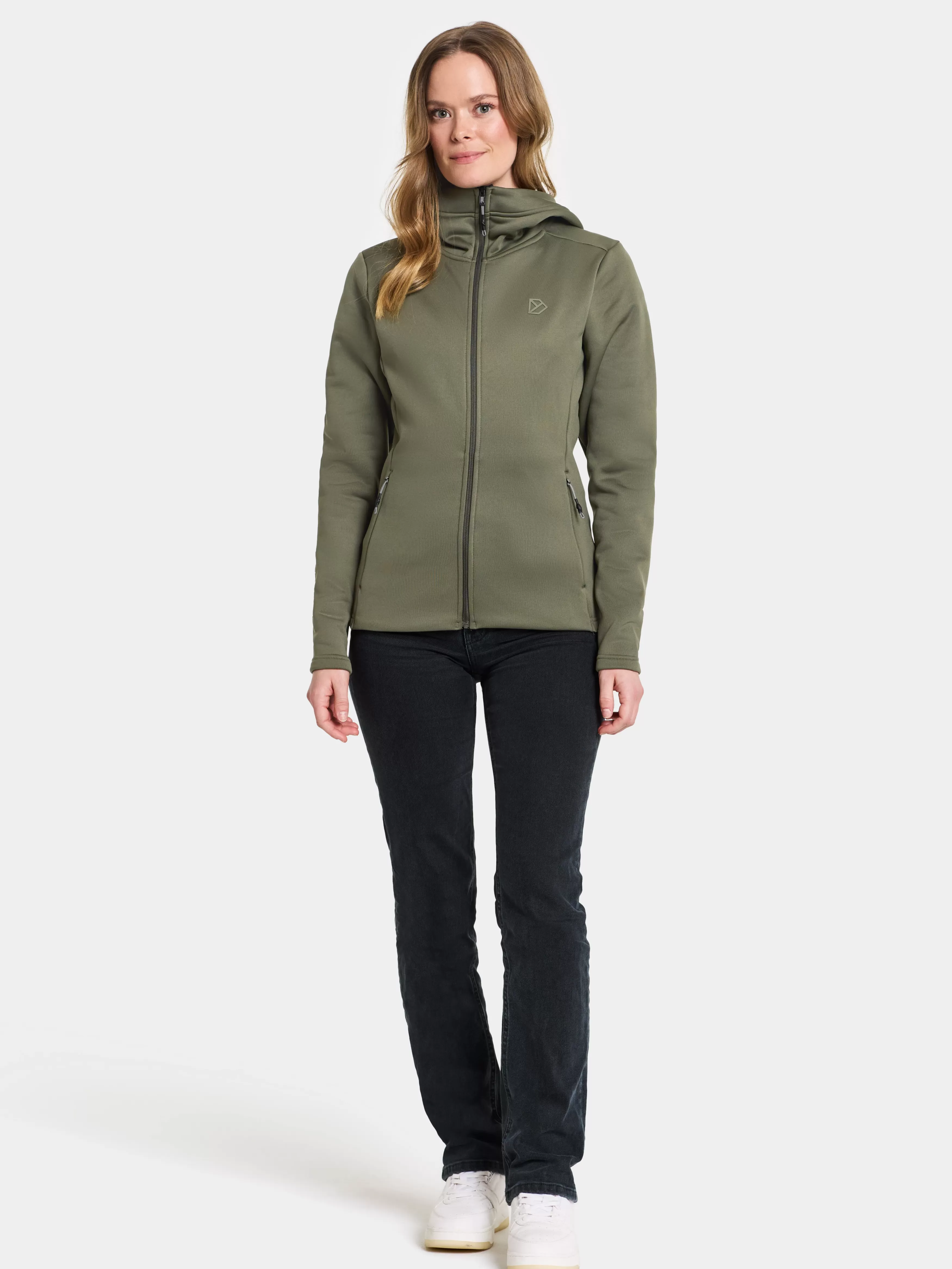 Fleece & Midlayers*Didriksons Anneli Full-Zip Deep Green