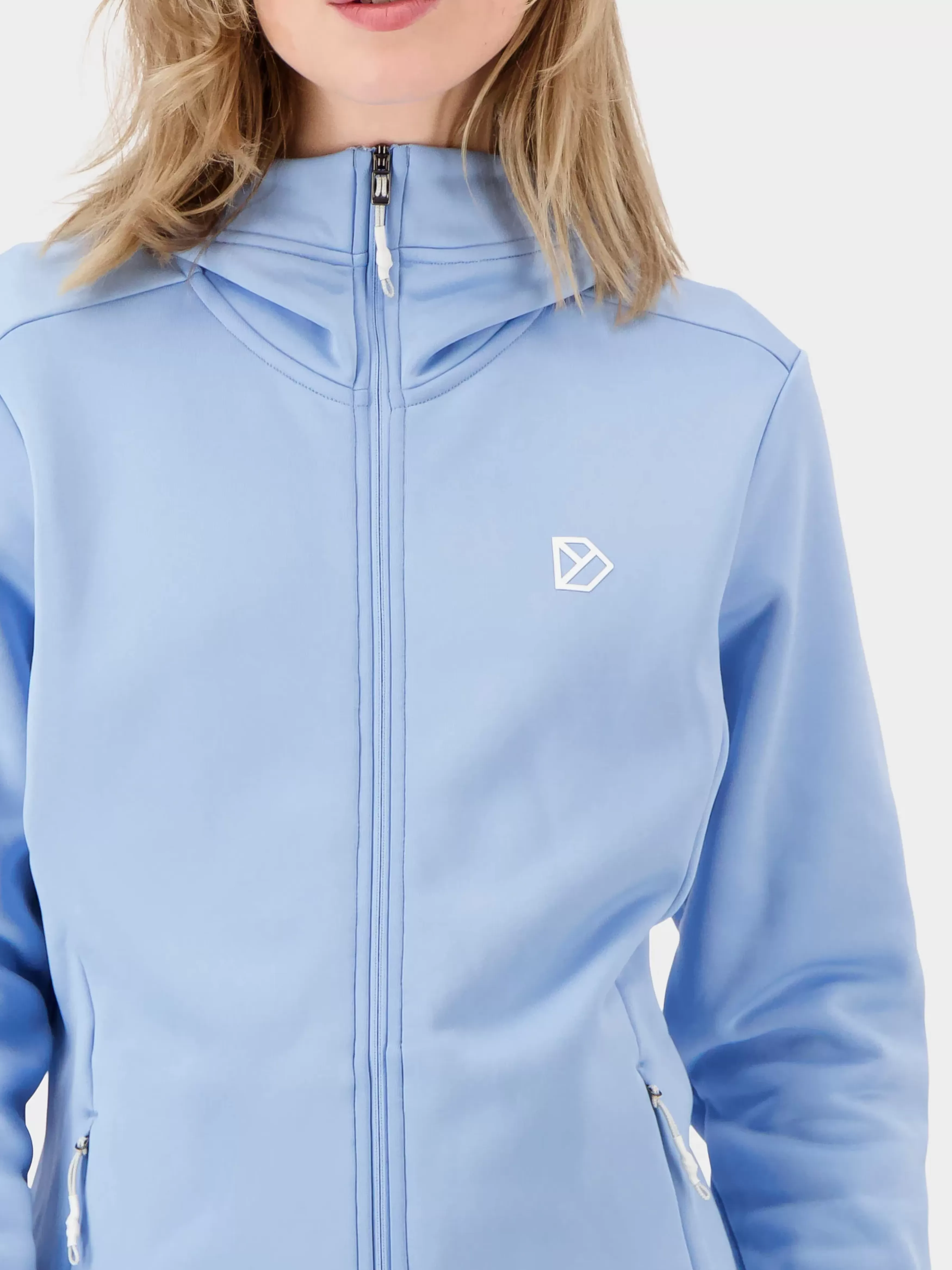 Fleece & Midlayers*Didriksons Anneli Full-Zip Blue Haze