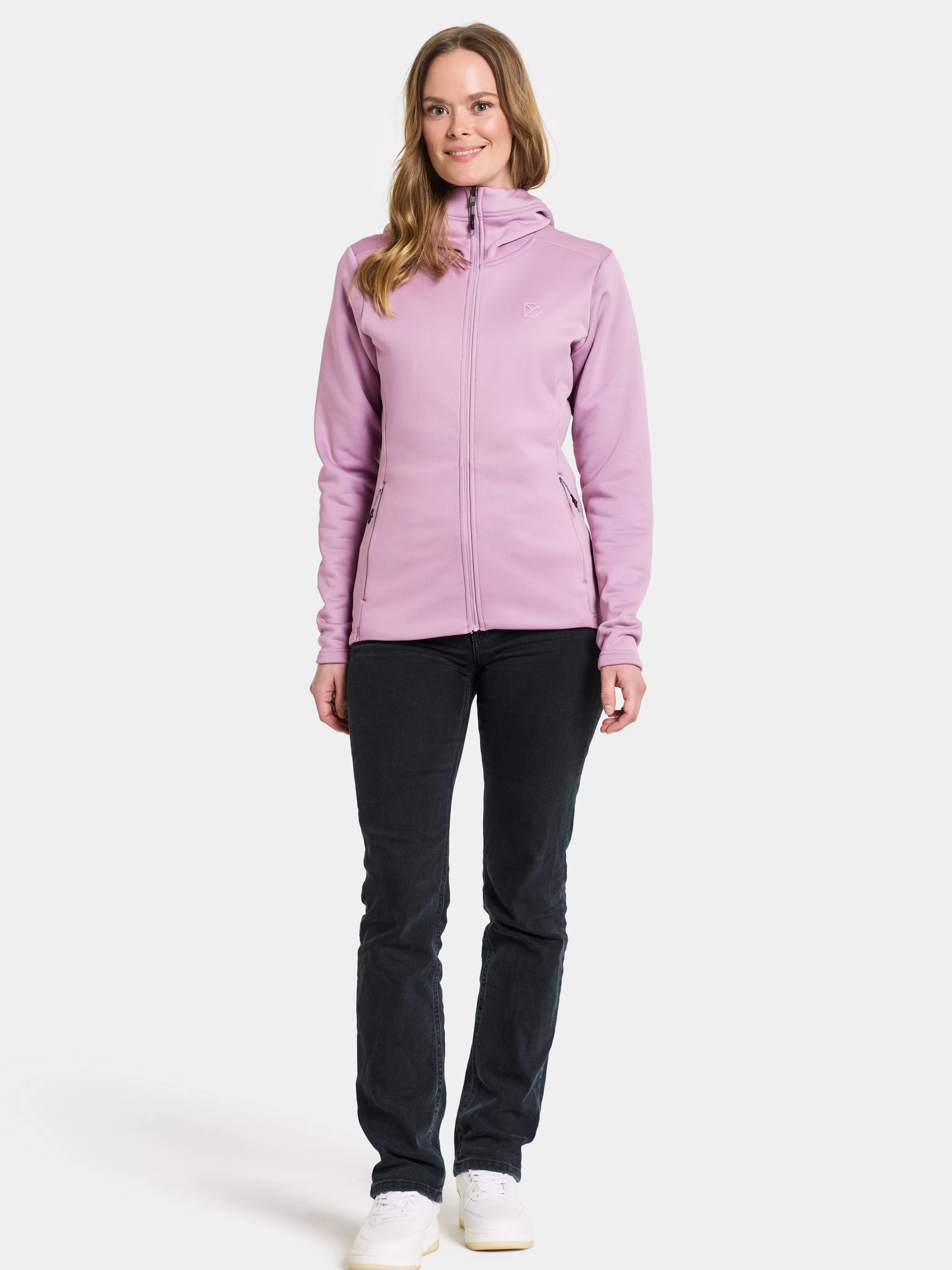 Fleece & Midlayers*Didriksons Anneli Full-Zip Purple Rain