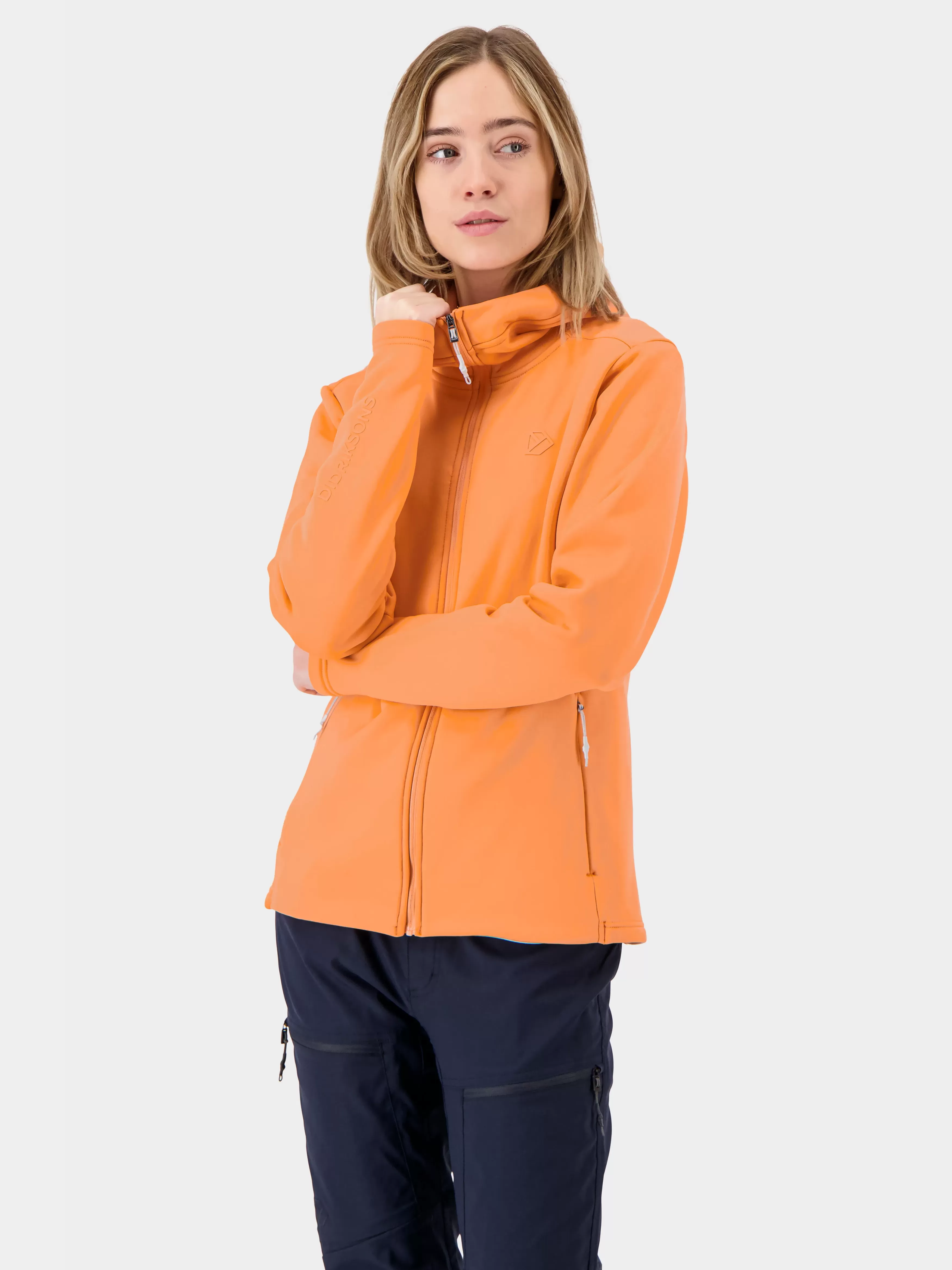 Fleece & Midlayers*Didriksons Anneli Full-Zip Sunset