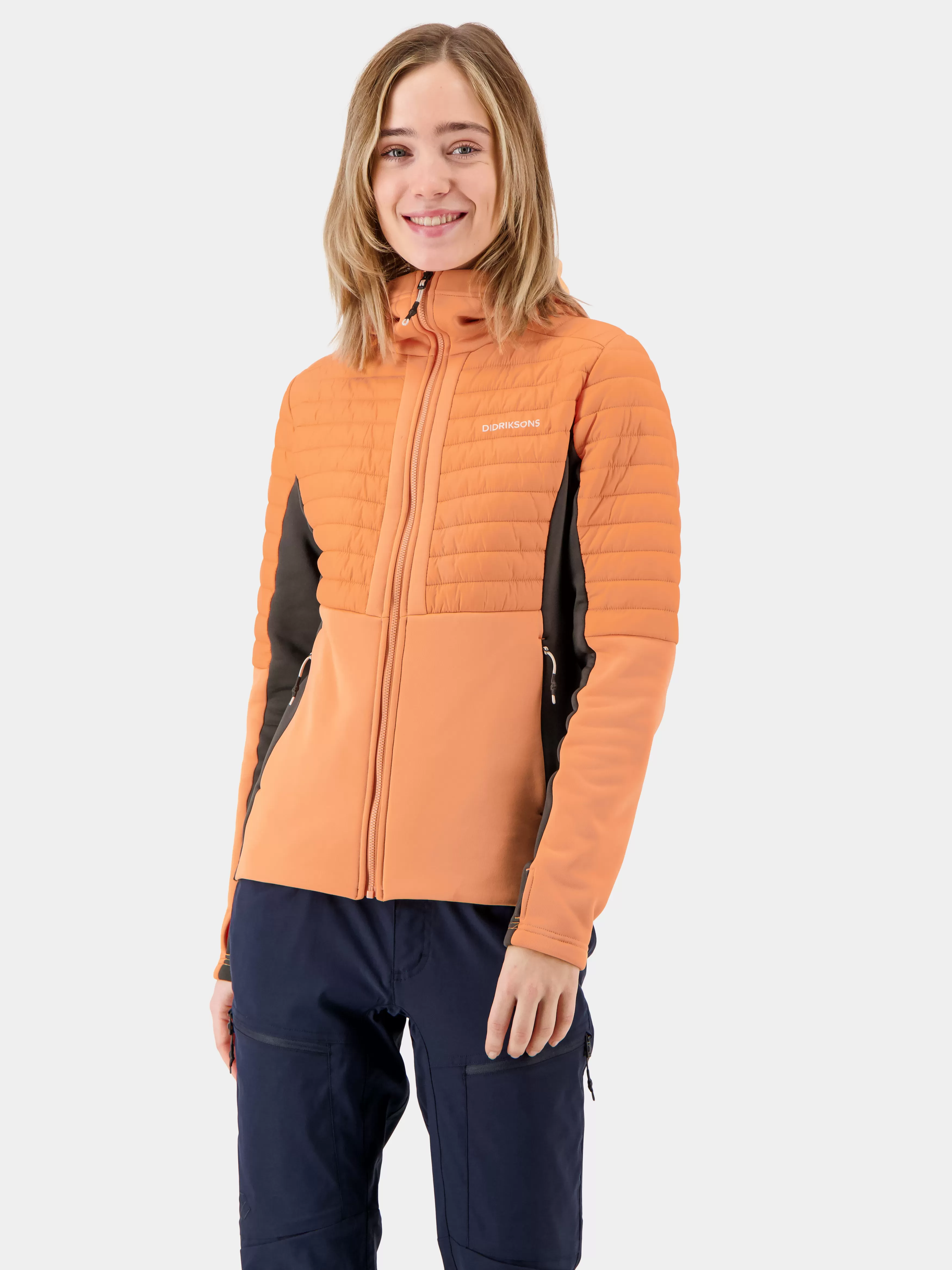 Fleece & Midlayers*Didriksons Annema Full-Zip Sunset