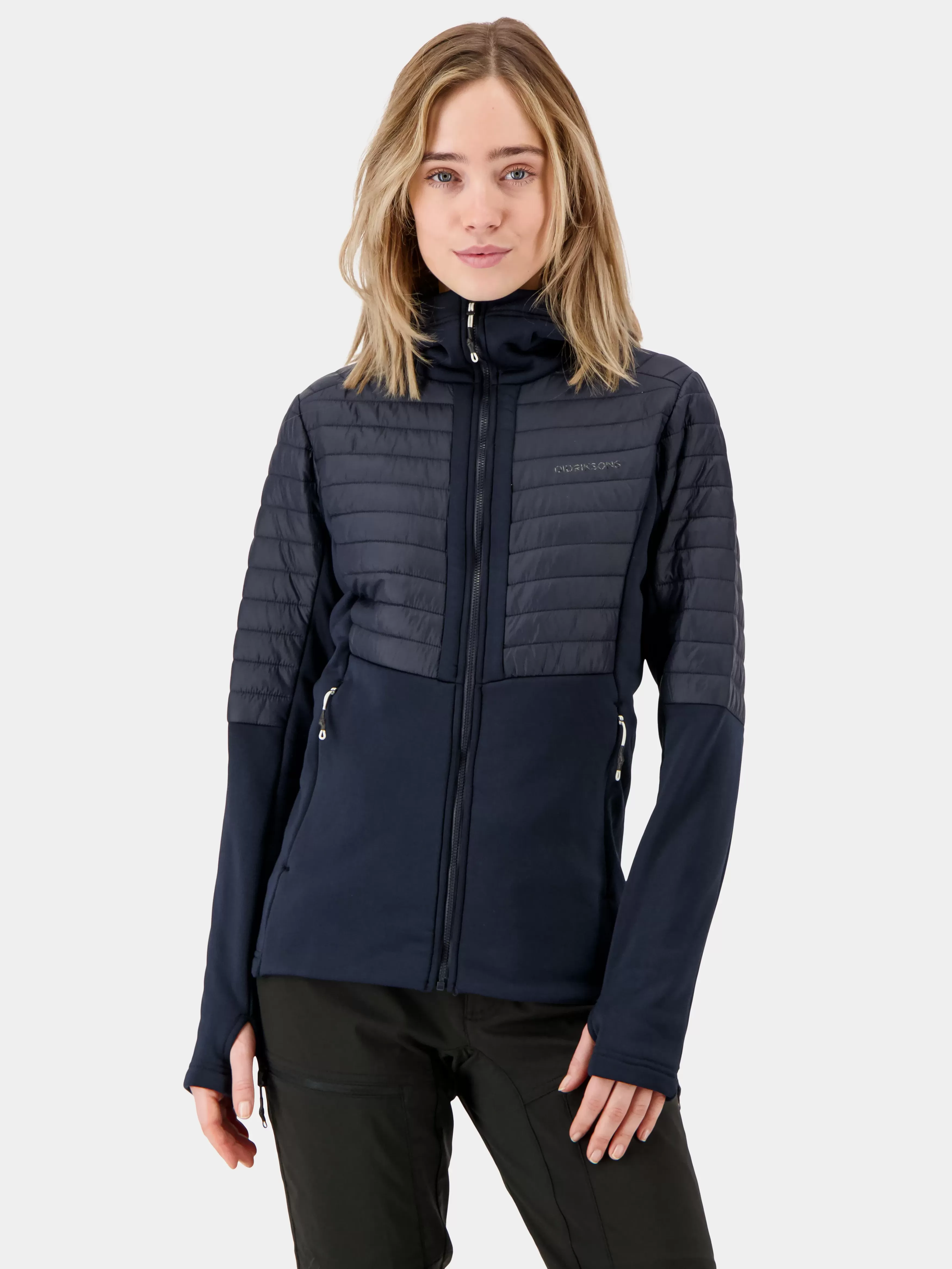 Fleece & Midlayers*Didriksons Annema Full-Zip Dark Night Blue