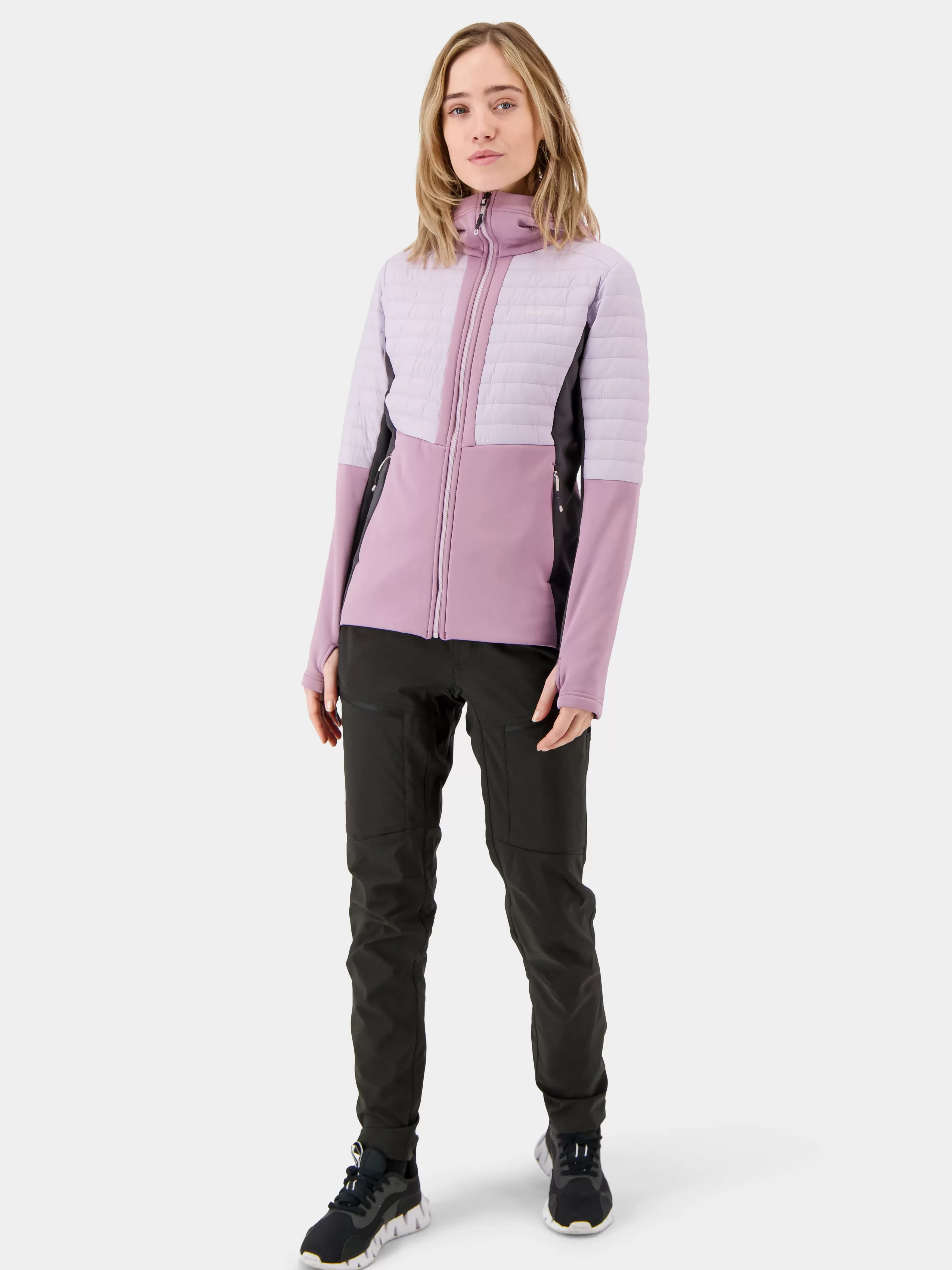 Fleece & Midlayers*Didriksons Annema Full-Zip Purple Rain