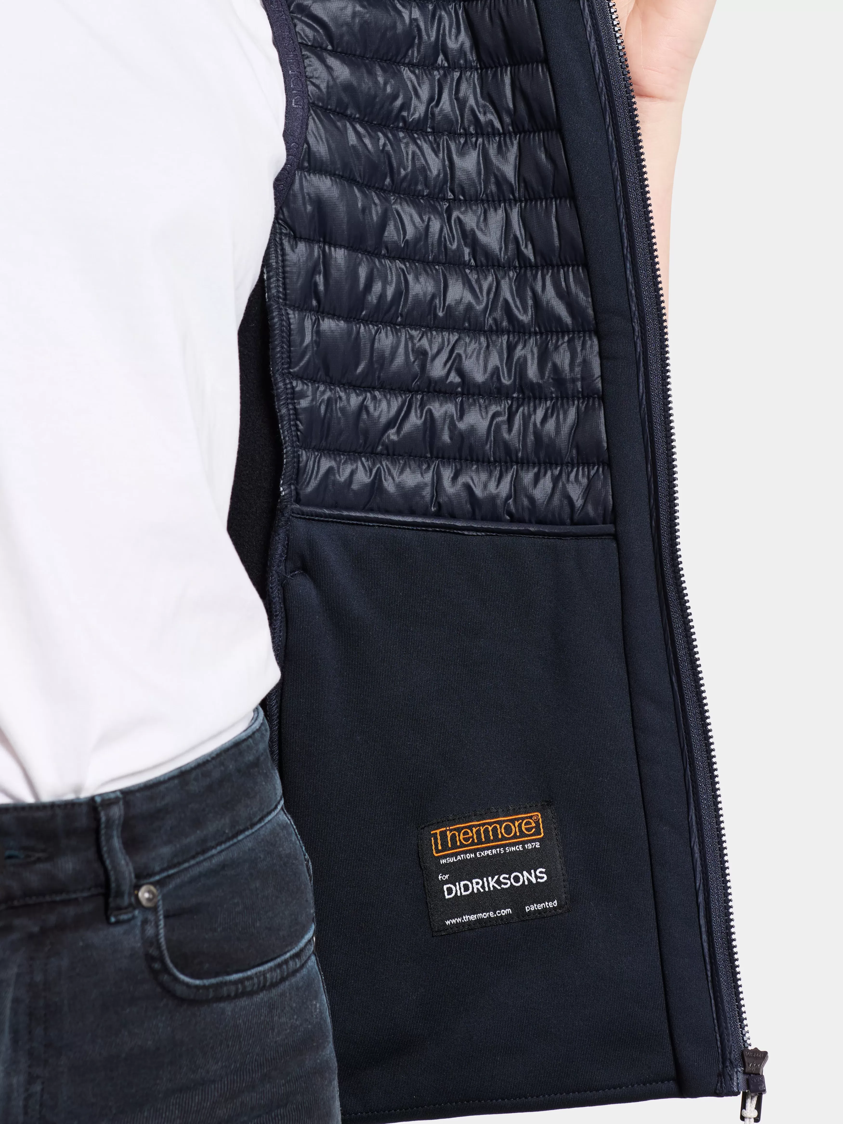 Vests*Didriksons Annema Vest Dark Night Blue