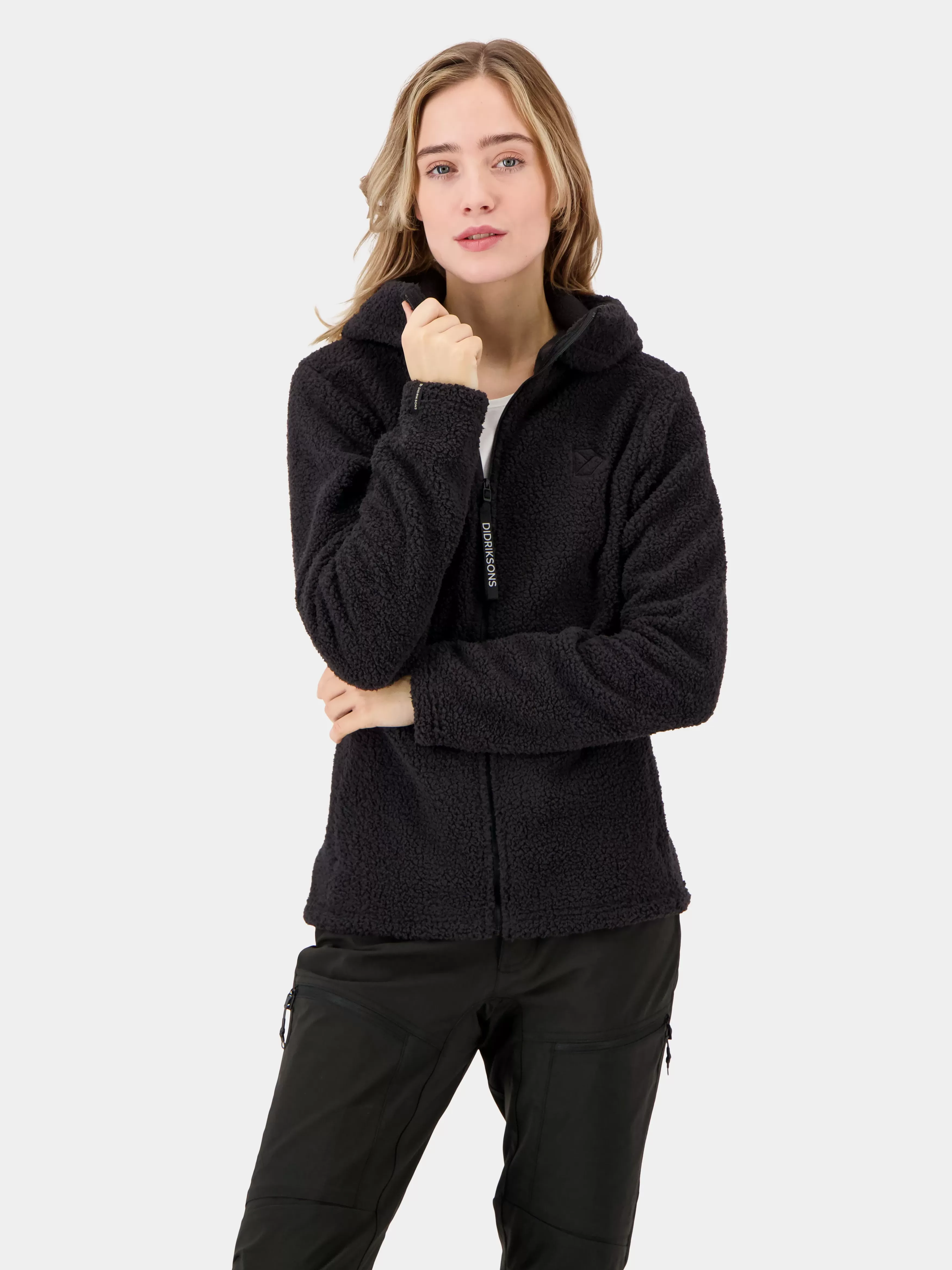 Fleece & Midlayers*Didriksons Anniken Full Zip Black