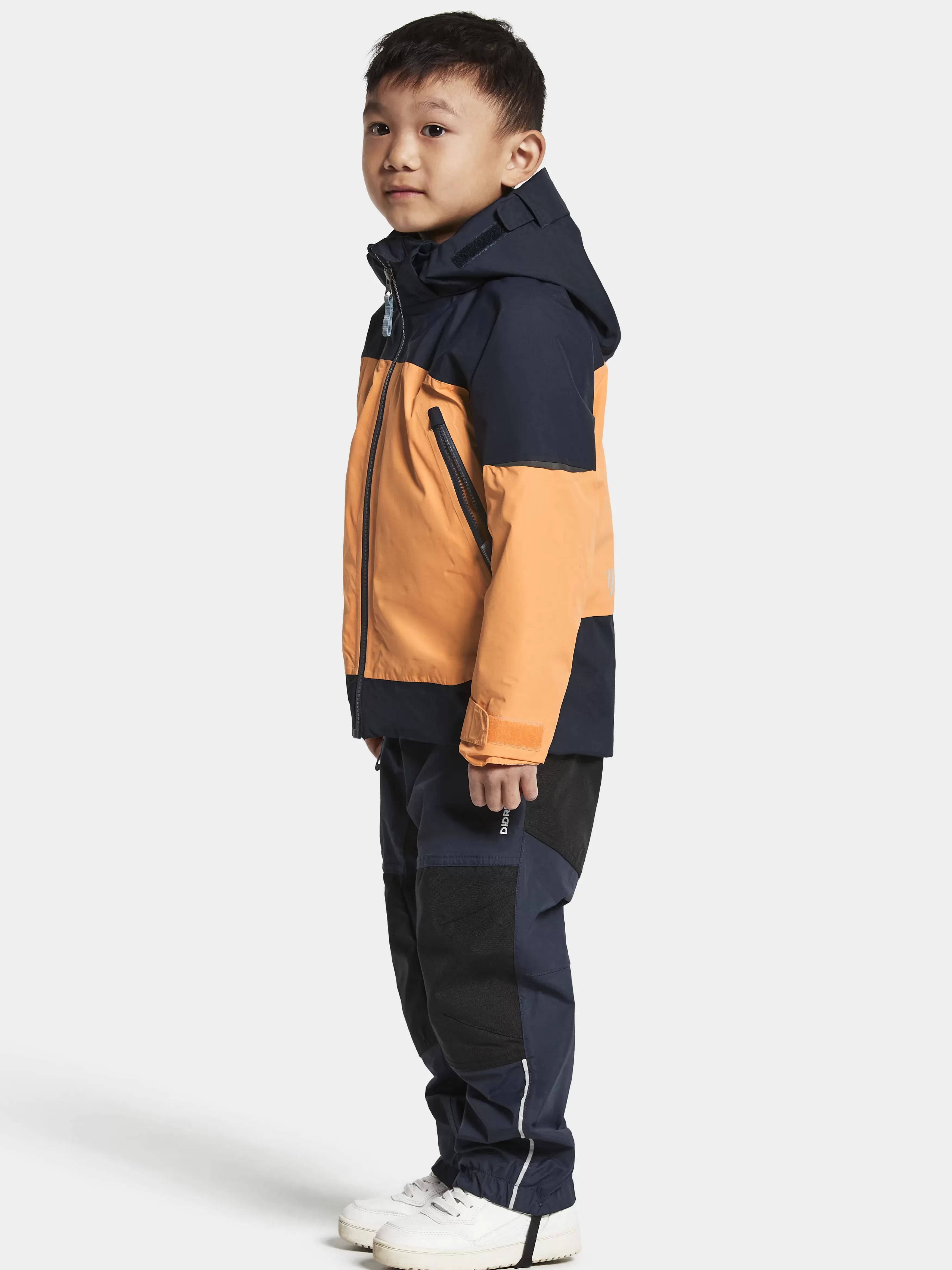 Waterproof Jackets*Didriksons Ash Kids' Jacket Papaya Orange