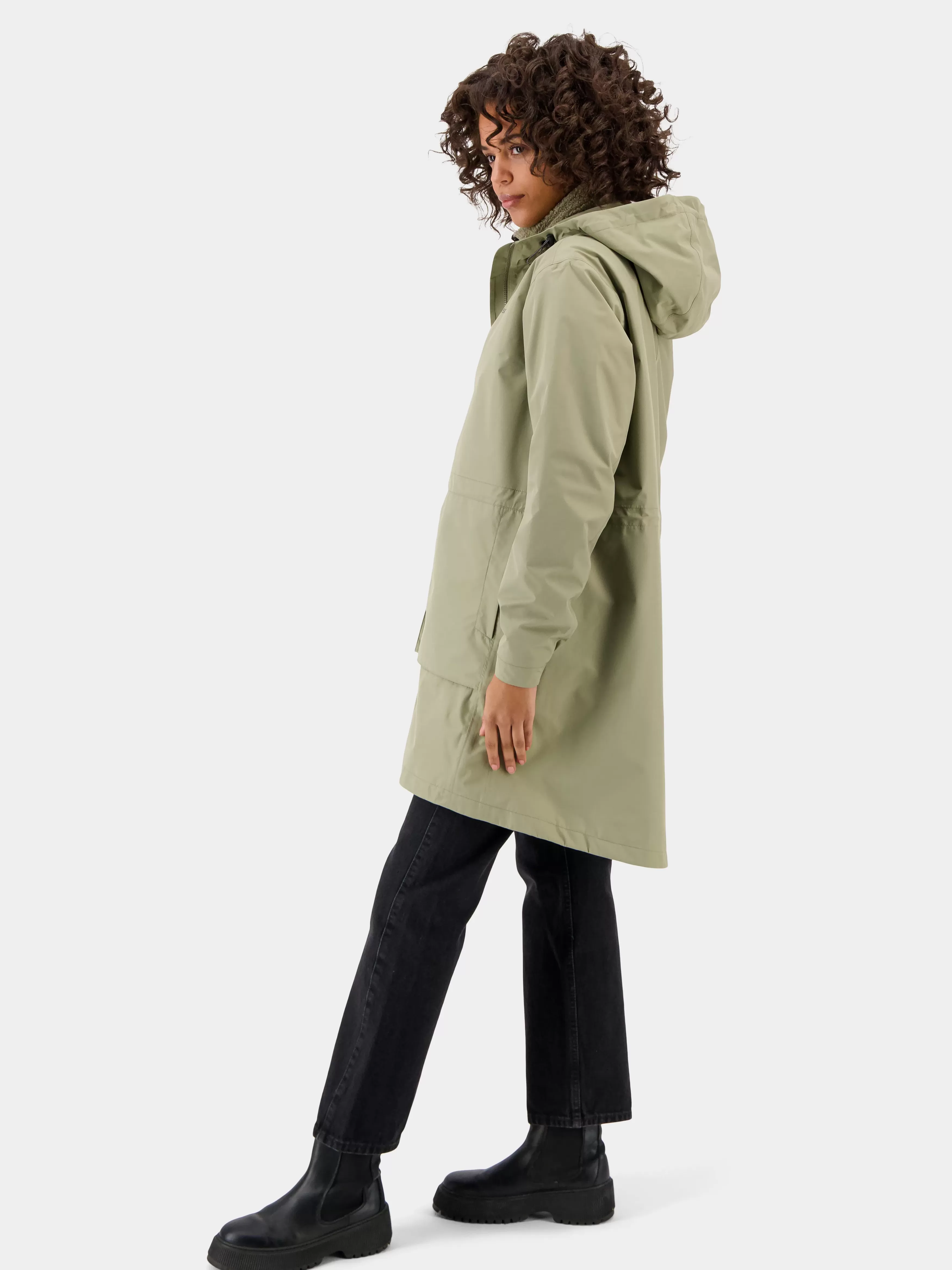 Parkas*Didriksons Bella Parka Mistel Green