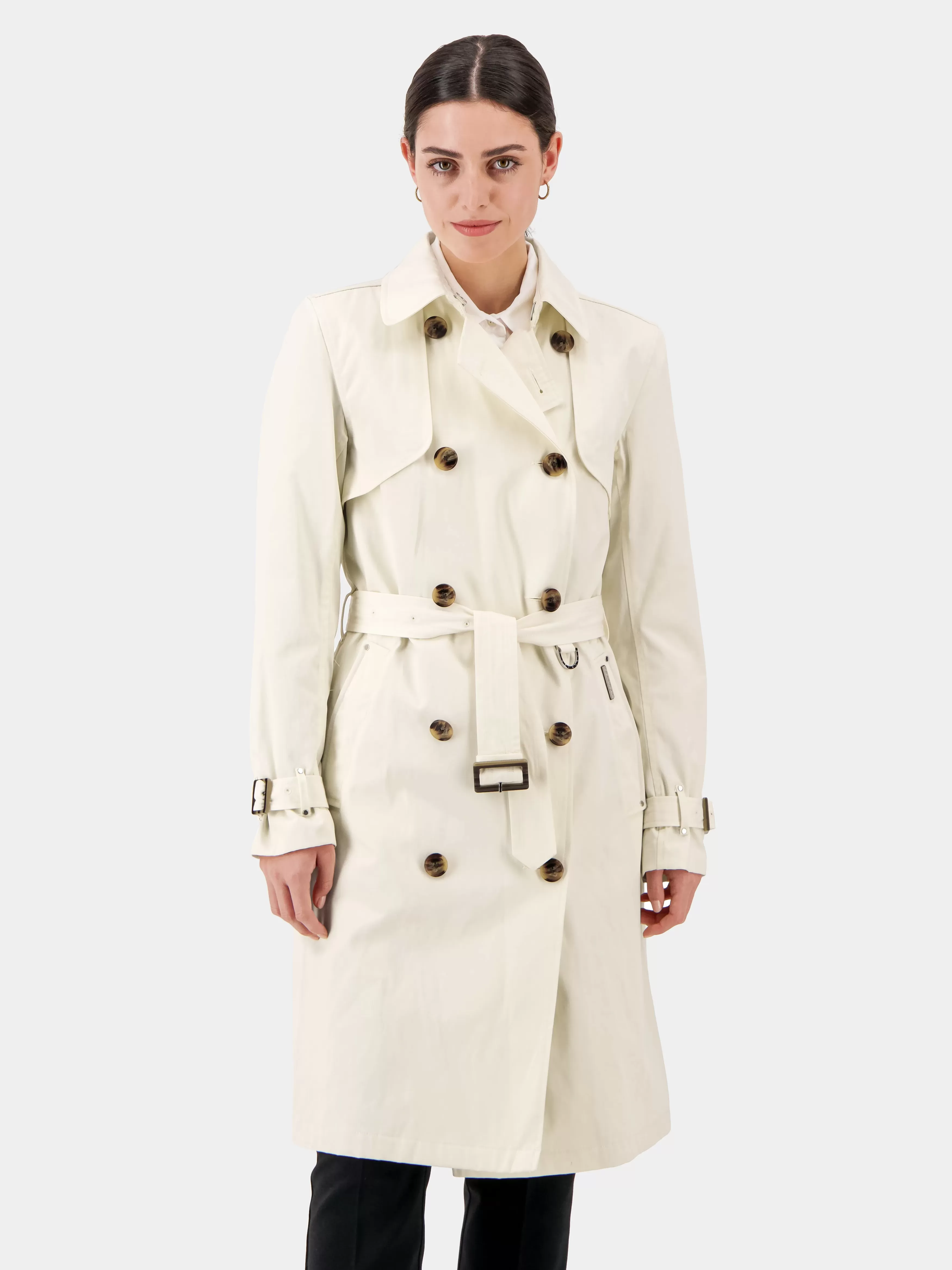 Trenchcoats*Didriksons Blanka Coat White Foam