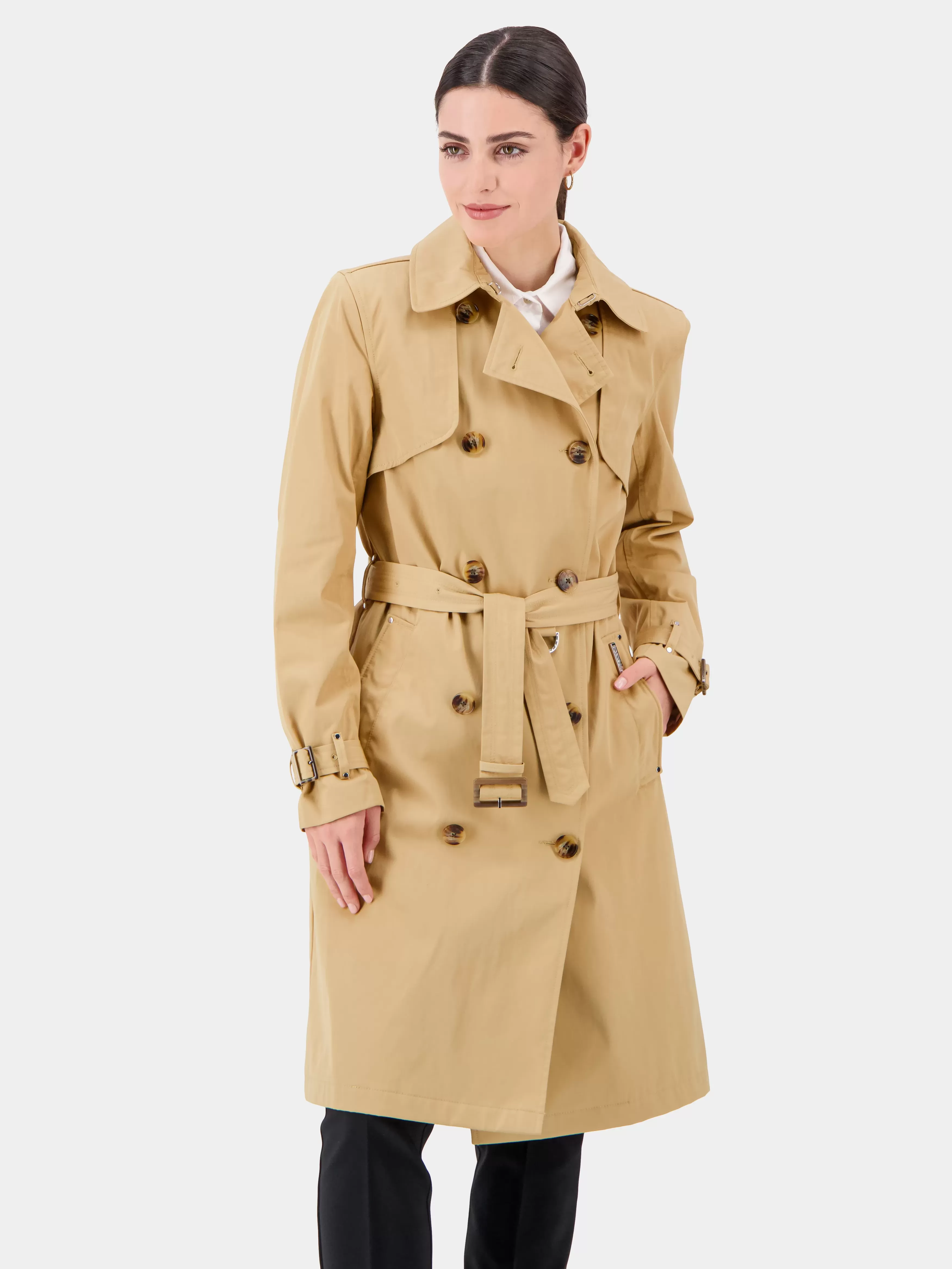 Trenchcoats*Didriksons Blanka Coat Lark Beige