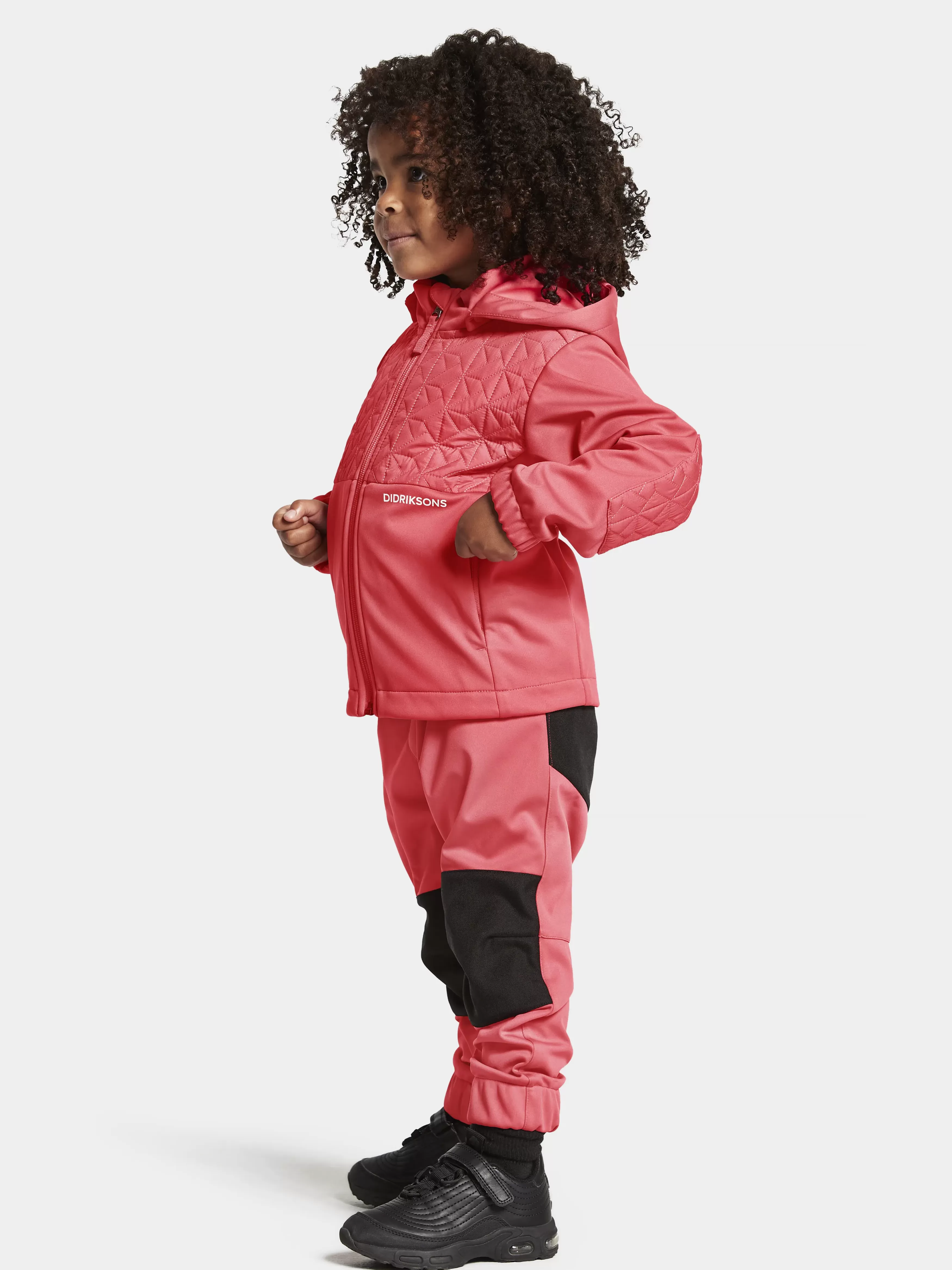 Fleece & Midlayers*Didriksons Briska Kids' Jacket Peachy Pink