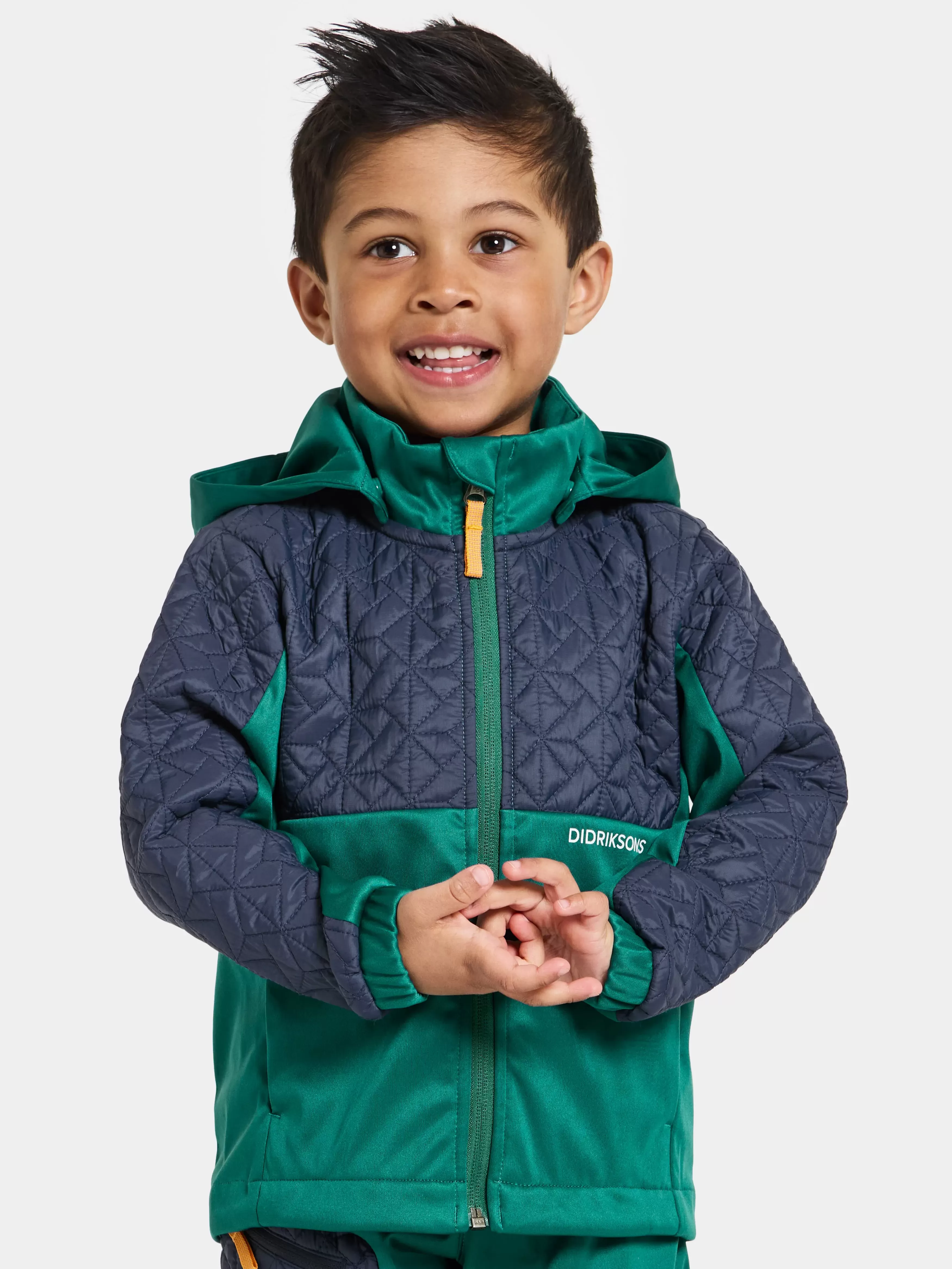 Fleece & Midlayers*Didriksons Briska Kids' Jacket Petrol Green