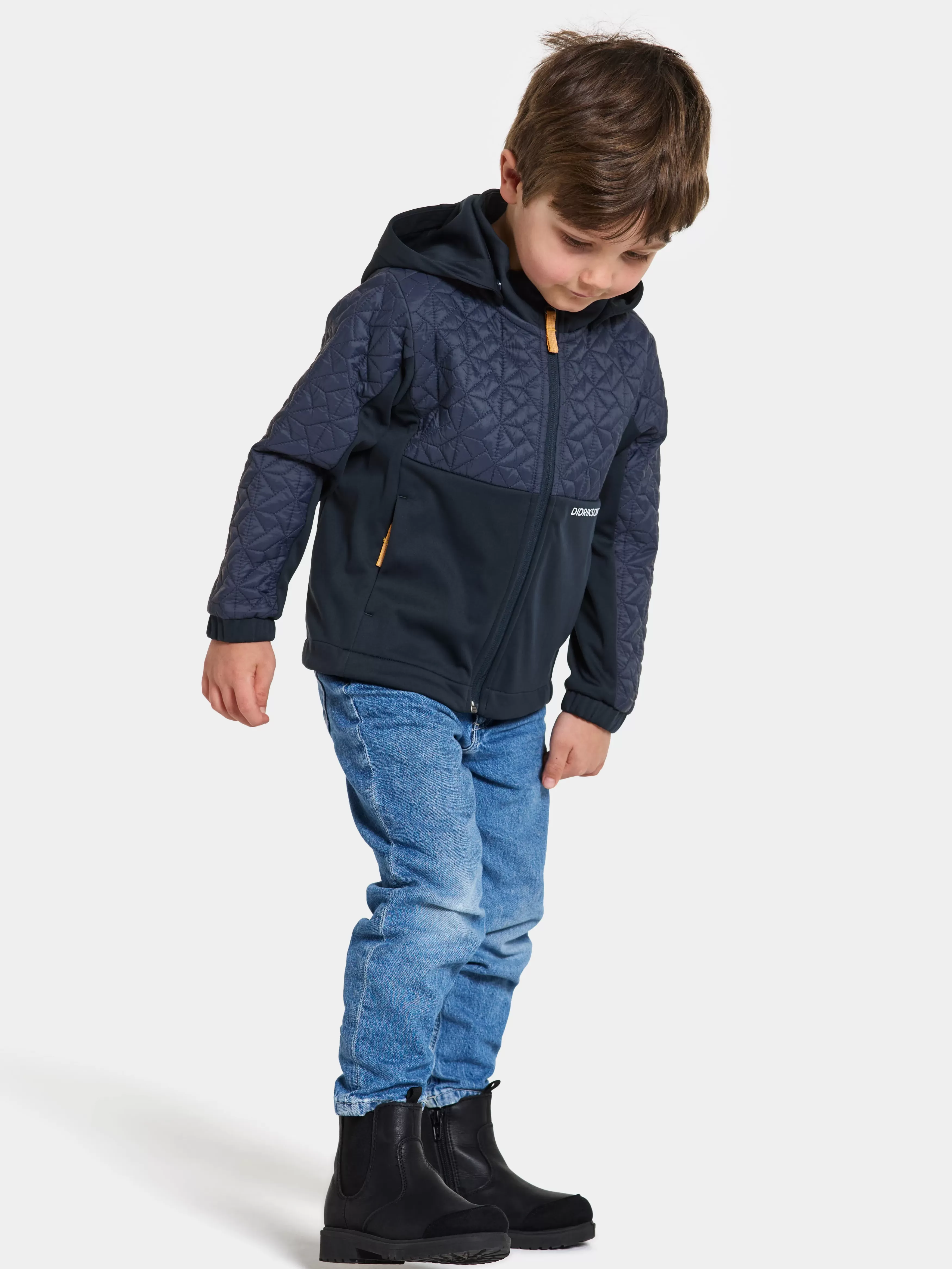 Fleece & Midlayers*Didriksons Briska Kids' Jacket Navy