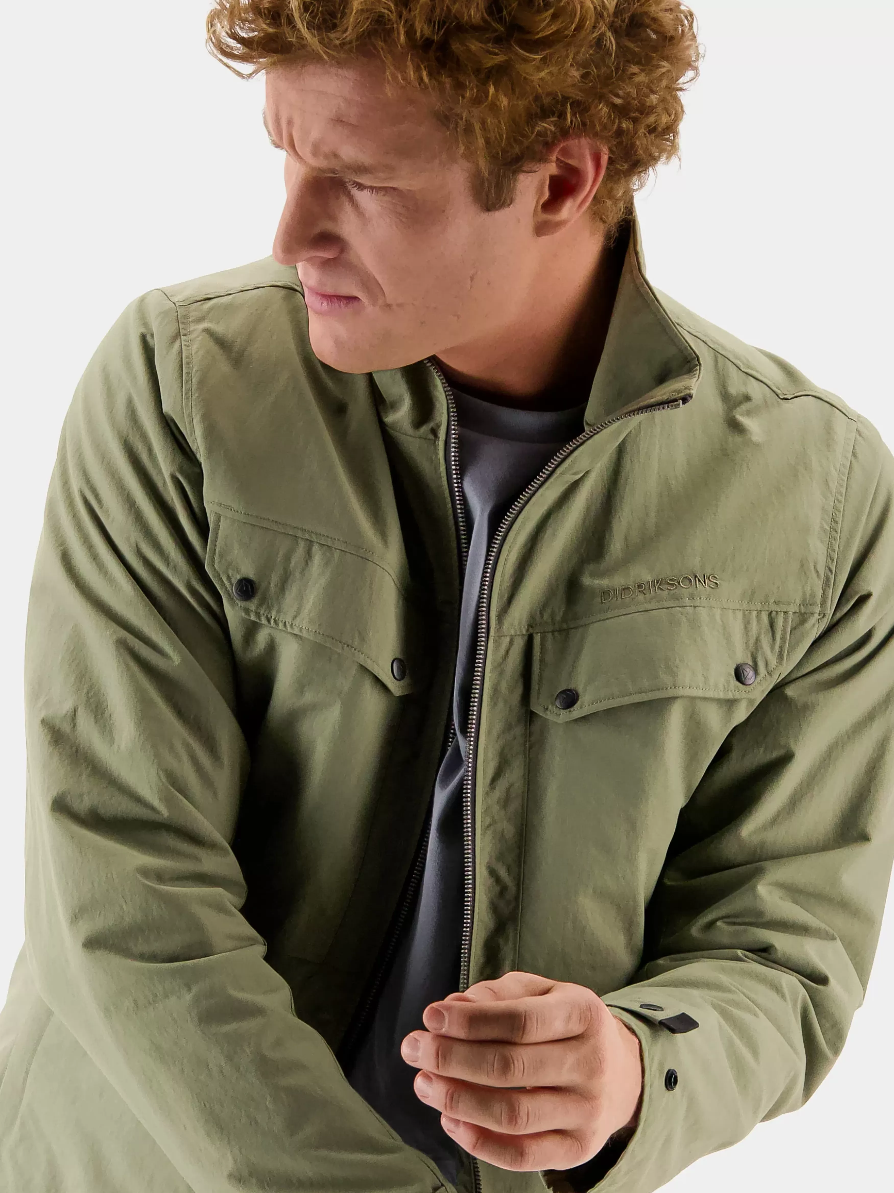 Shell Jackets*Didriksons Callum Jacket Dusty Olive