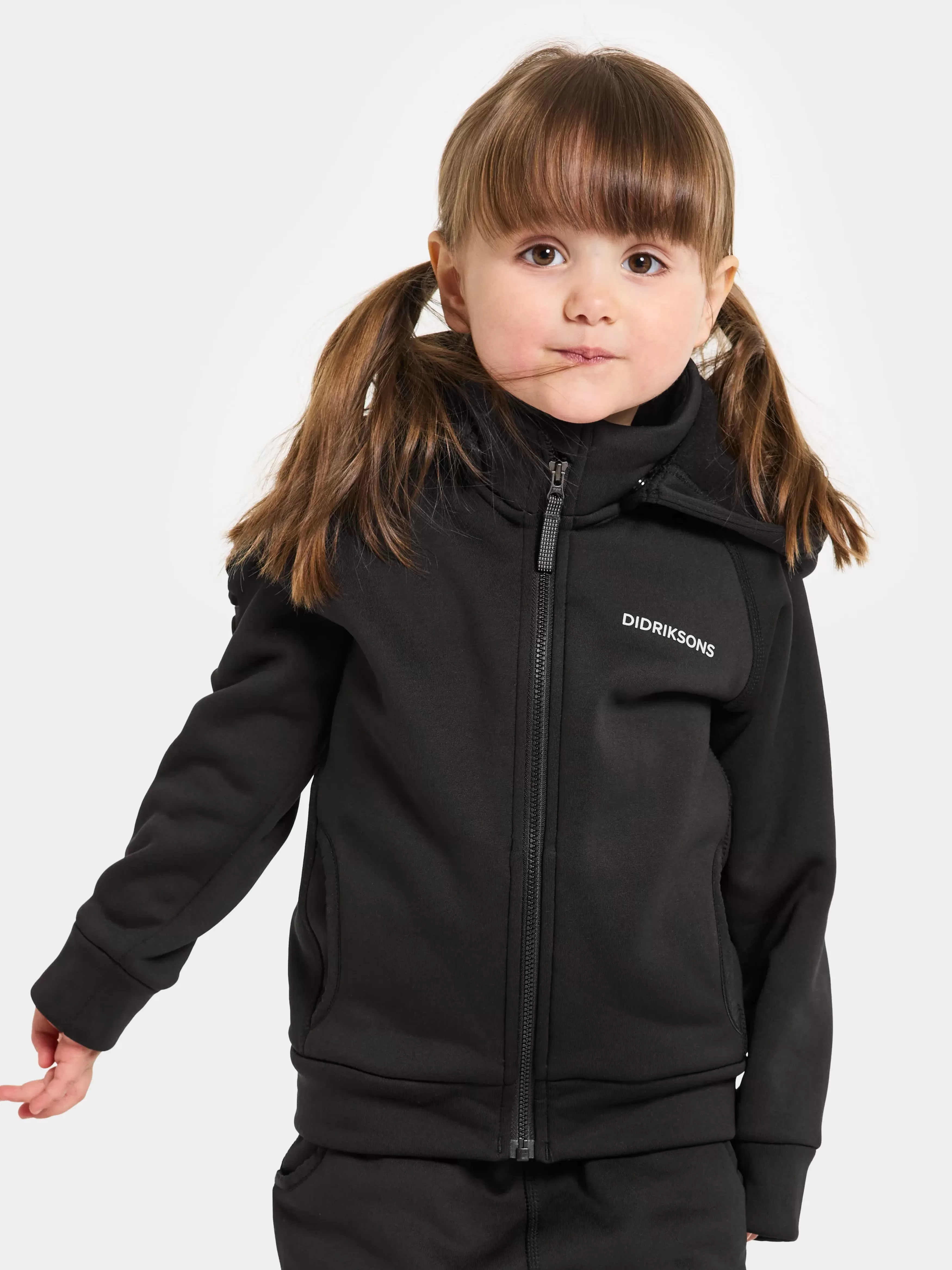 Sweaters & T-Shirts*Didriksons Corin Kids' Full-Zip Black