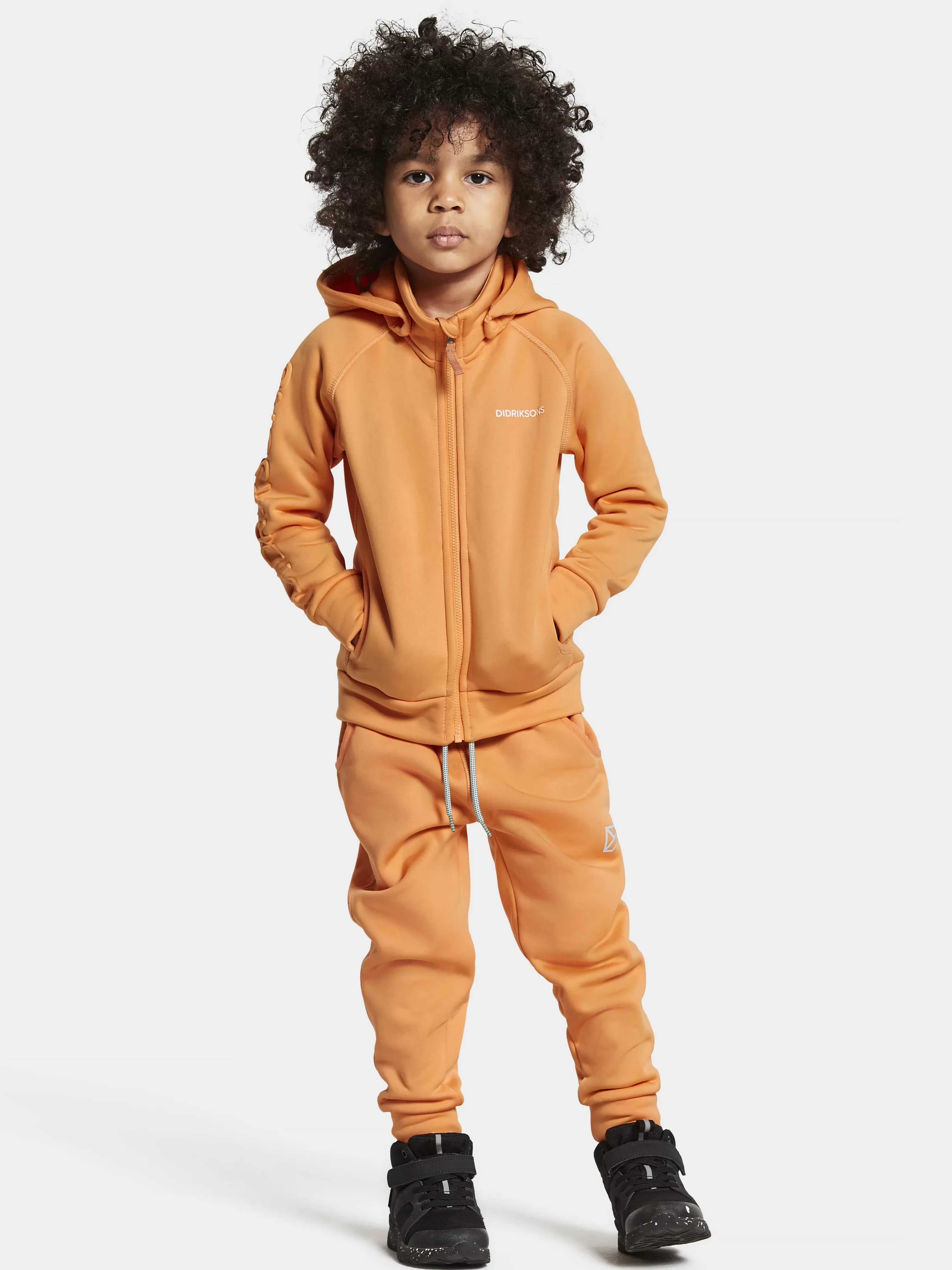 Sweaters & T-Shirts*Didriksons Corin Kids' Full-Zip Papaya Orange