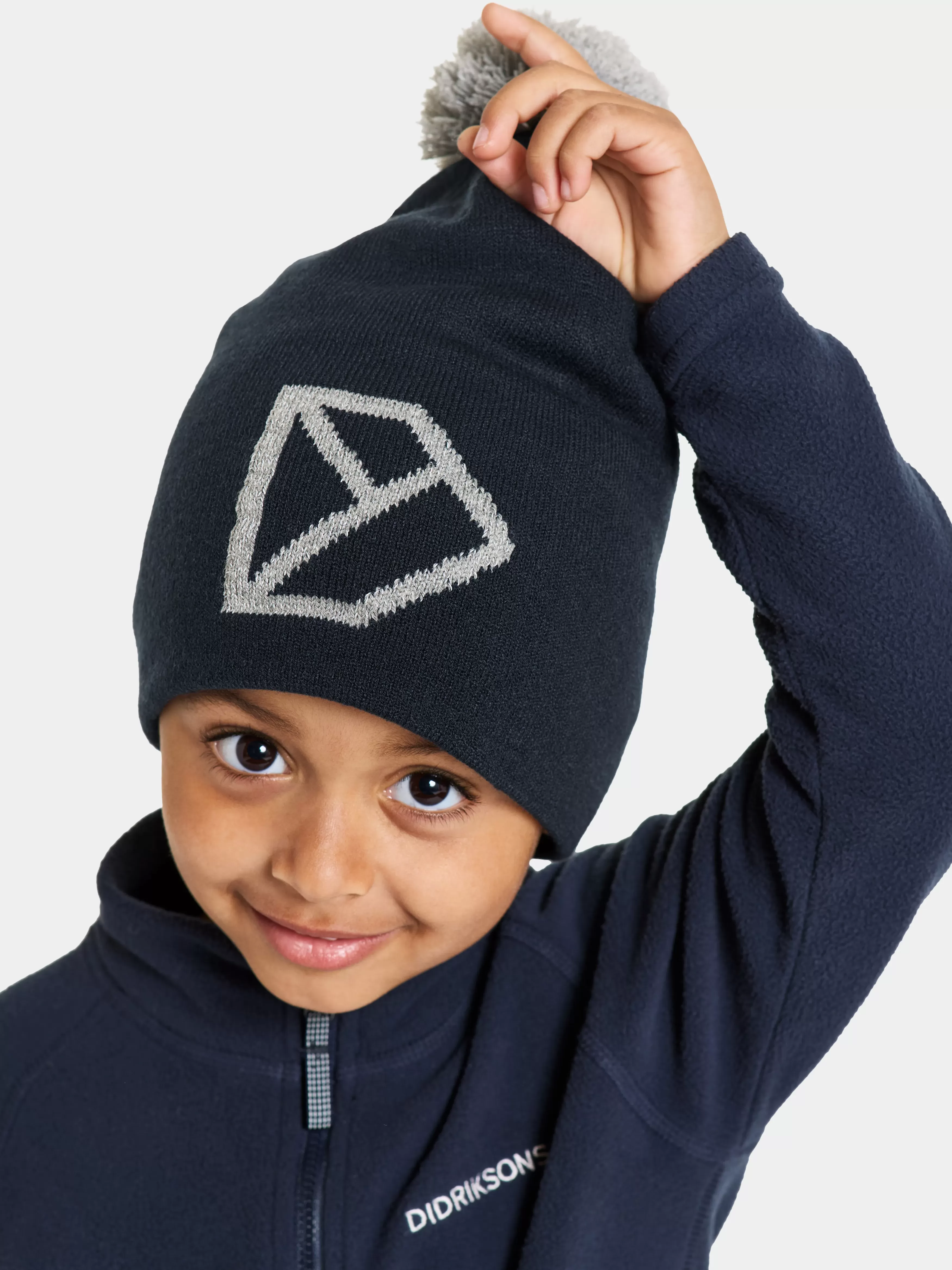 Hats & Caps*Didriksons Dropi Kids' Beanie Navy