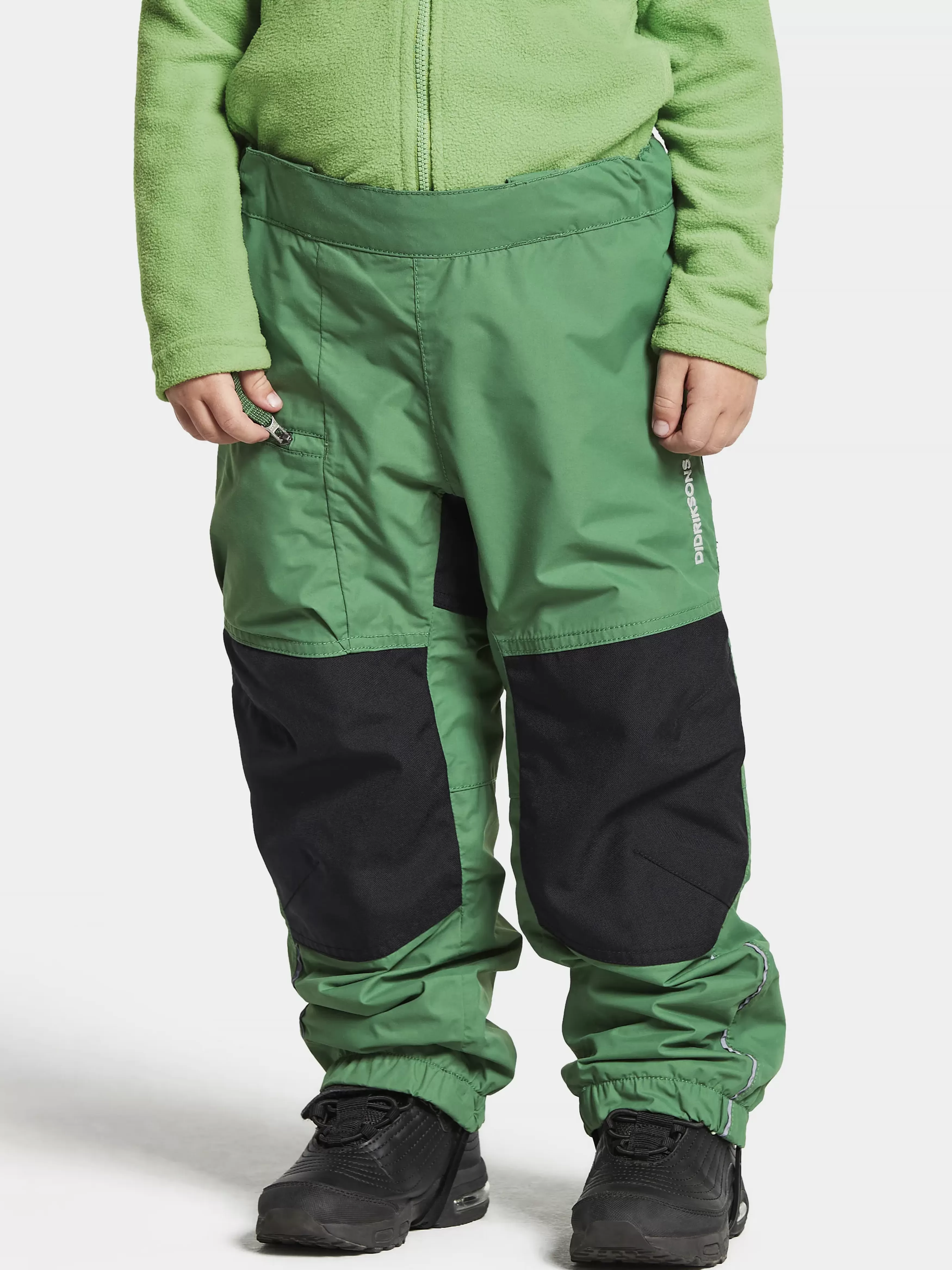 Waterproof Trousers*Didriksons Dusk Kids' Pants Palm Green