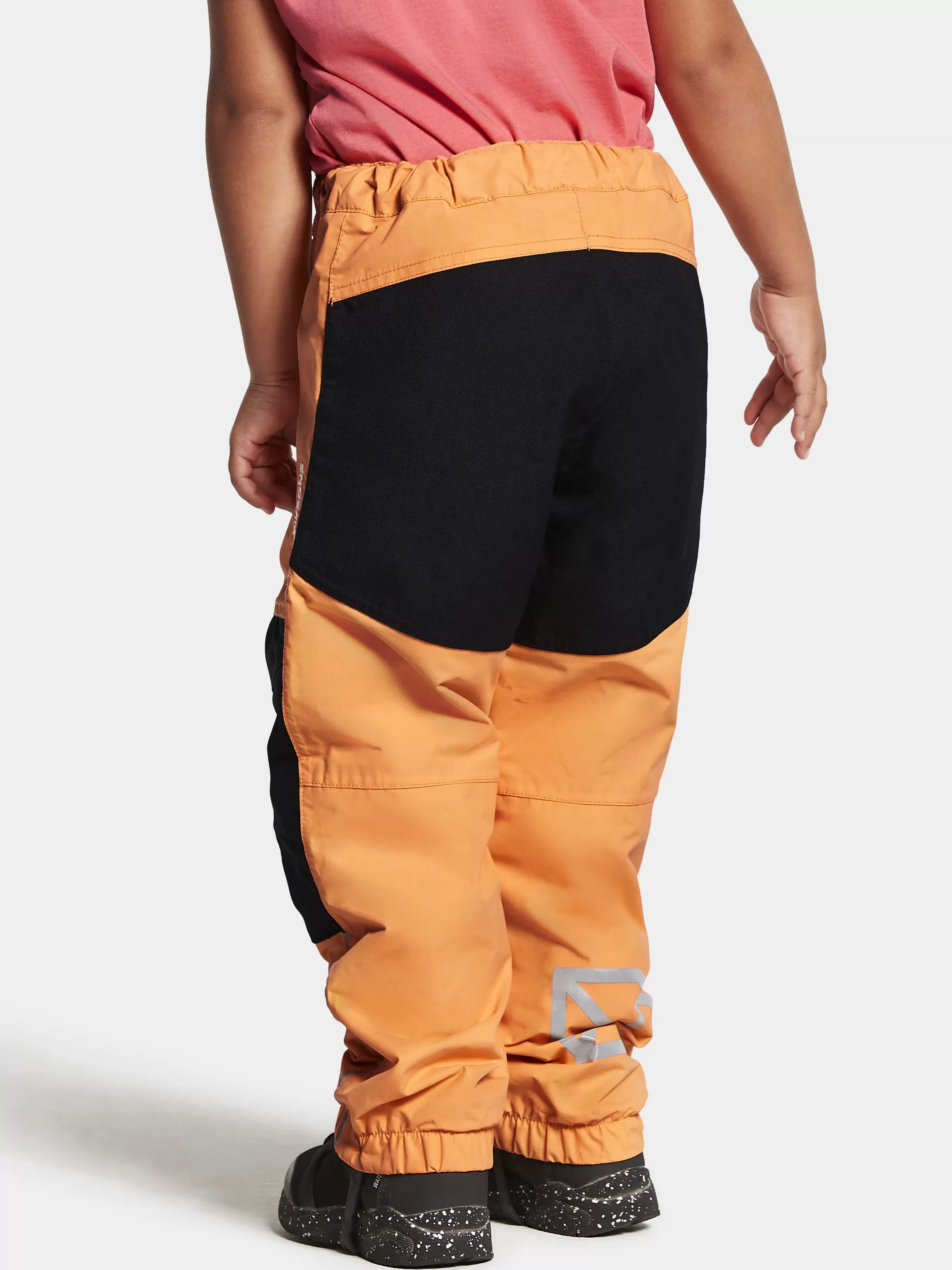 Waterproof Trousers*Didriksons Dusk Kids' Pants Papaya Orange