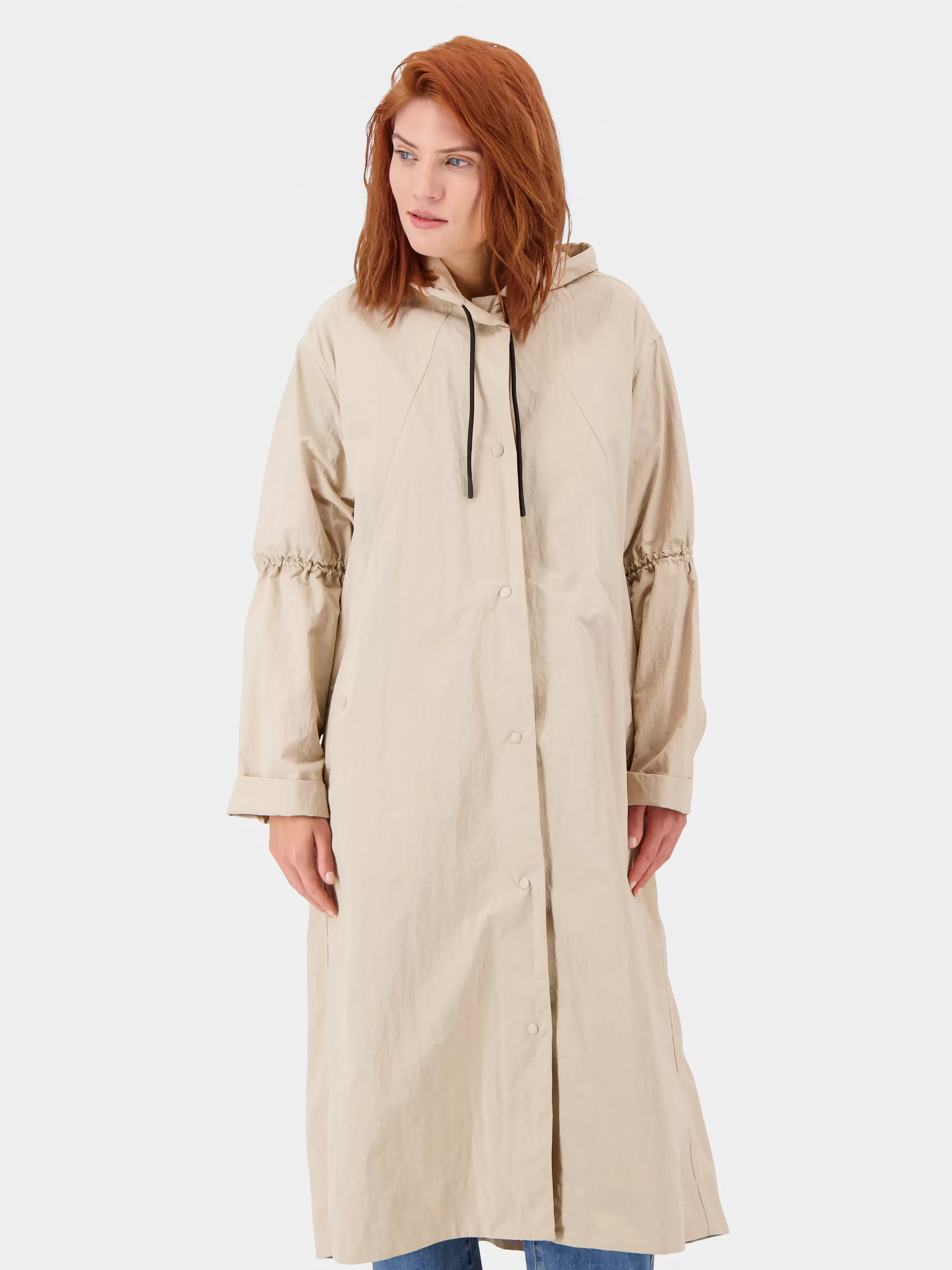 Parkas*Didriksons Elna Parka Long Clay Beige