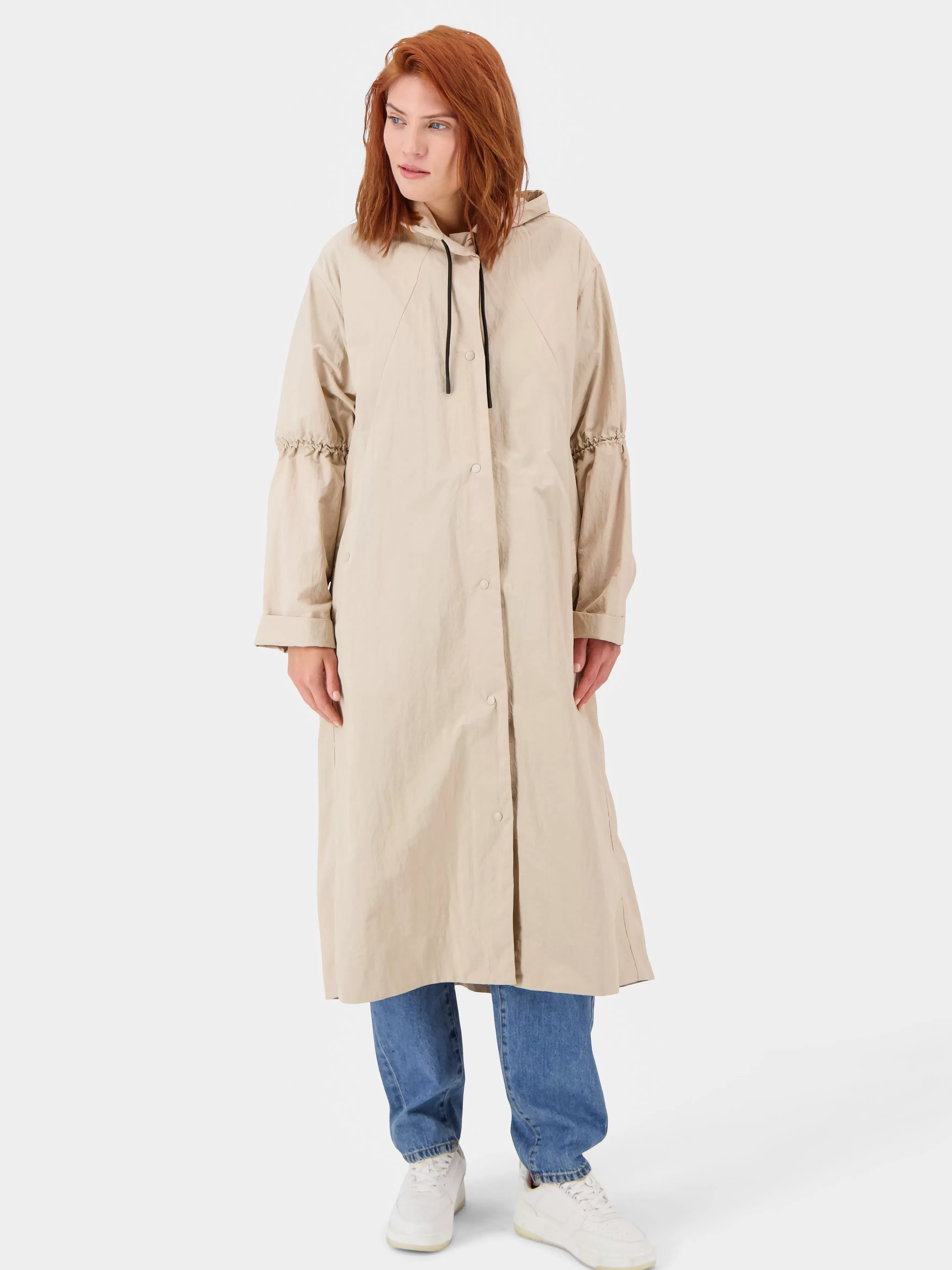 Parkas*Didriksons Elna Parka Long Clay Beige