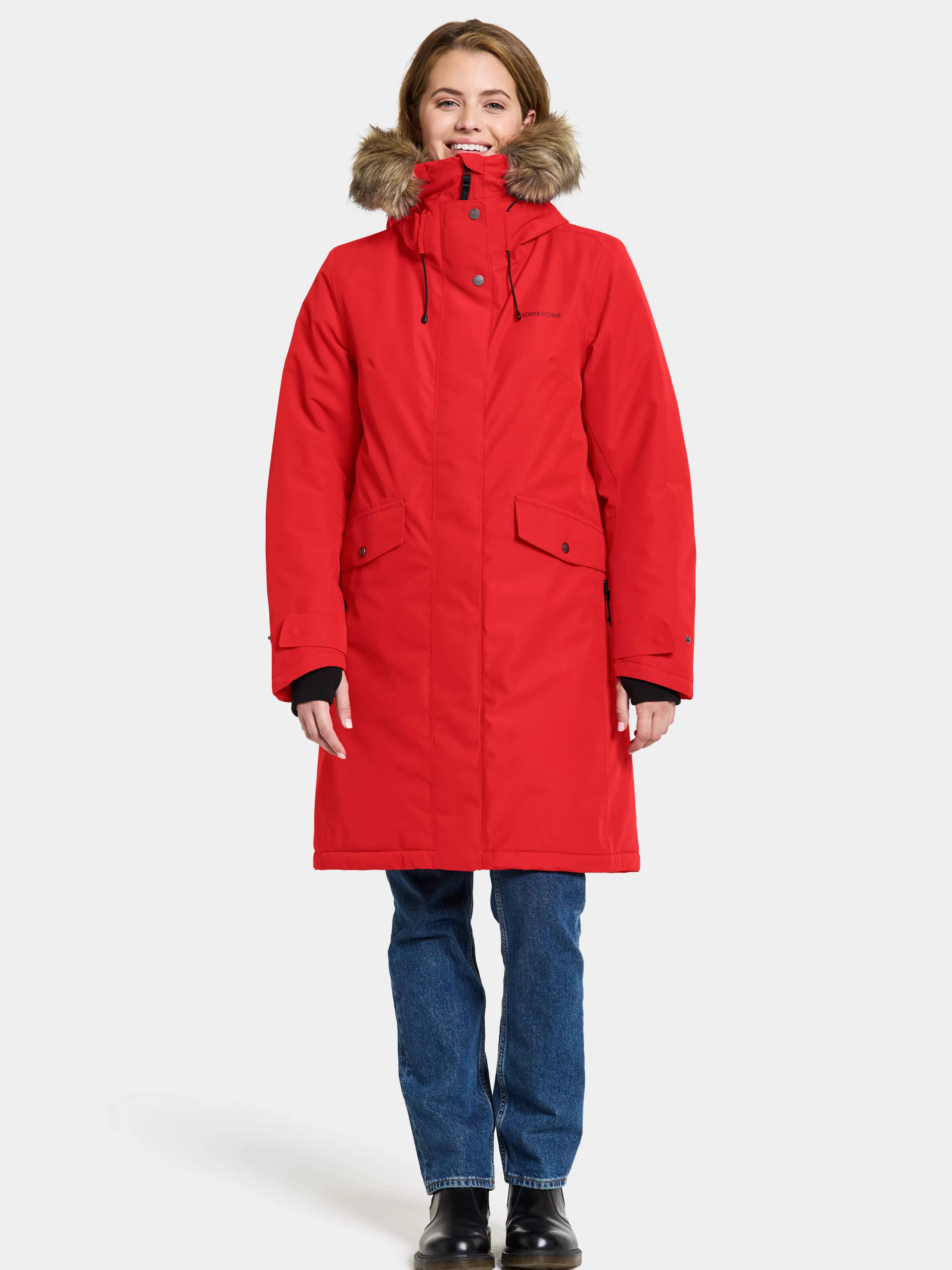 Parkas*Didriksons Erika Parka Pomme Red