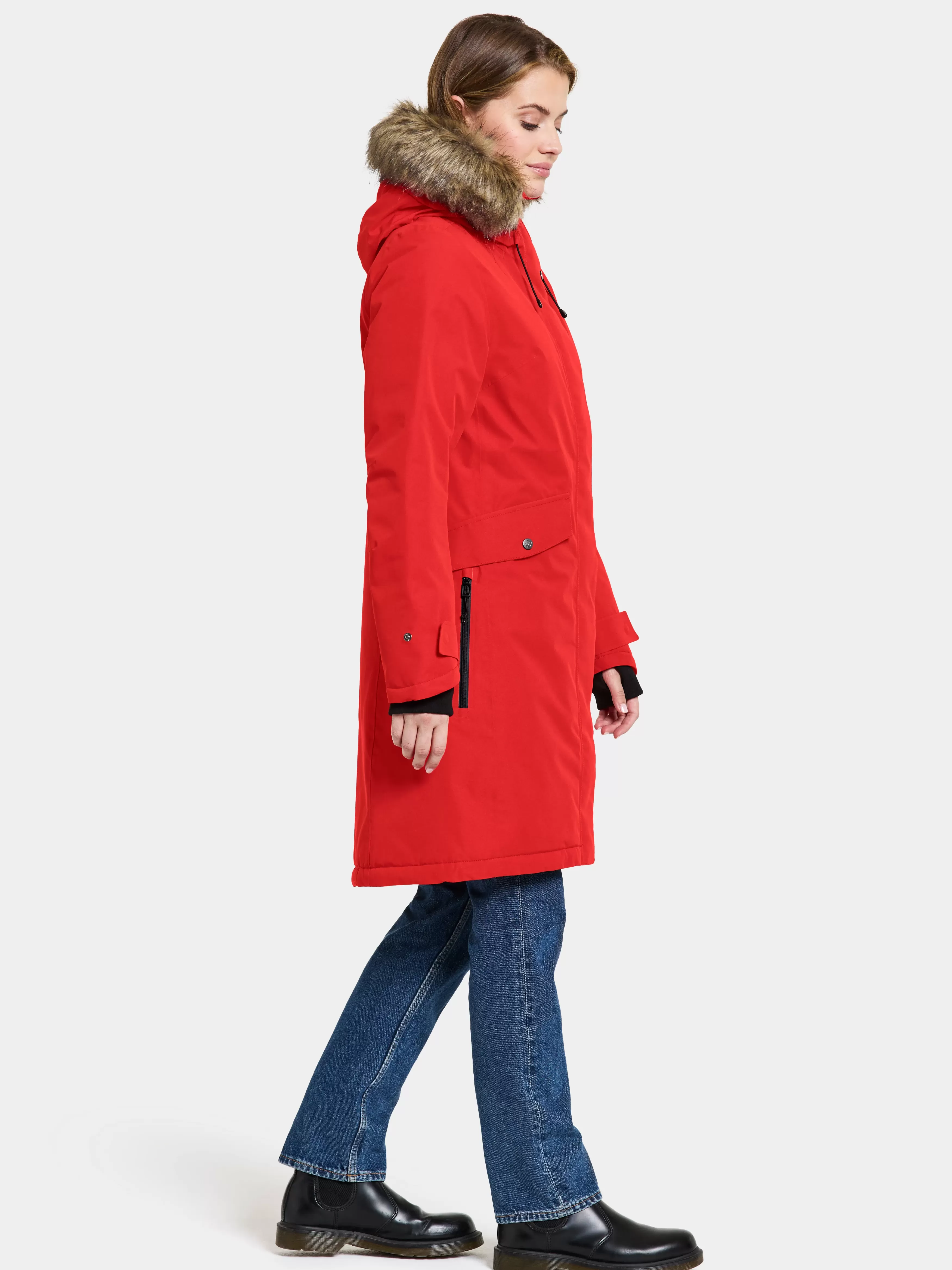 Parkas*Didriksons Erika Parka Pomme Red