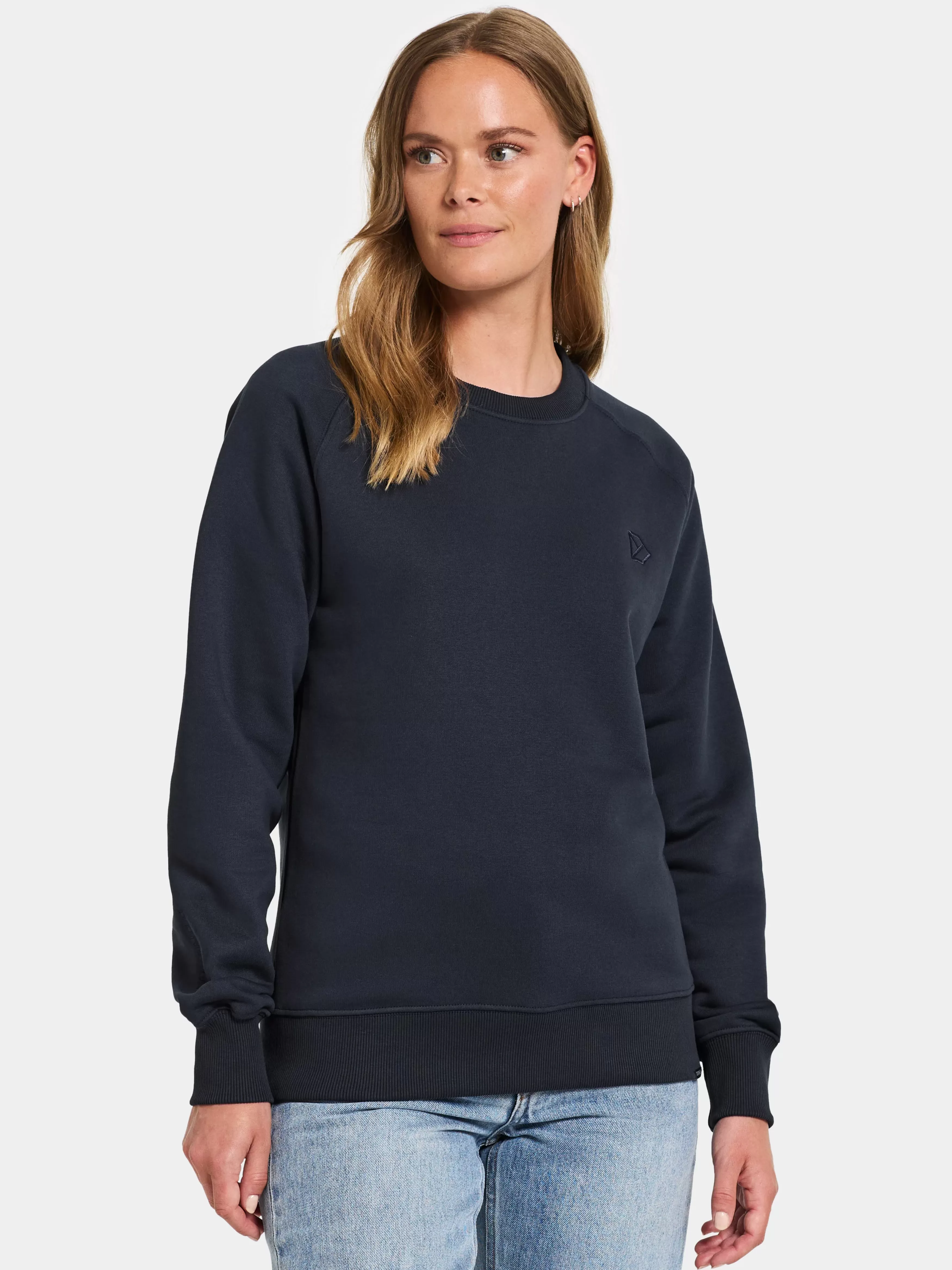 Hoodies & Sweatshirts*Didriksons Fyn Women's Sweater Navy