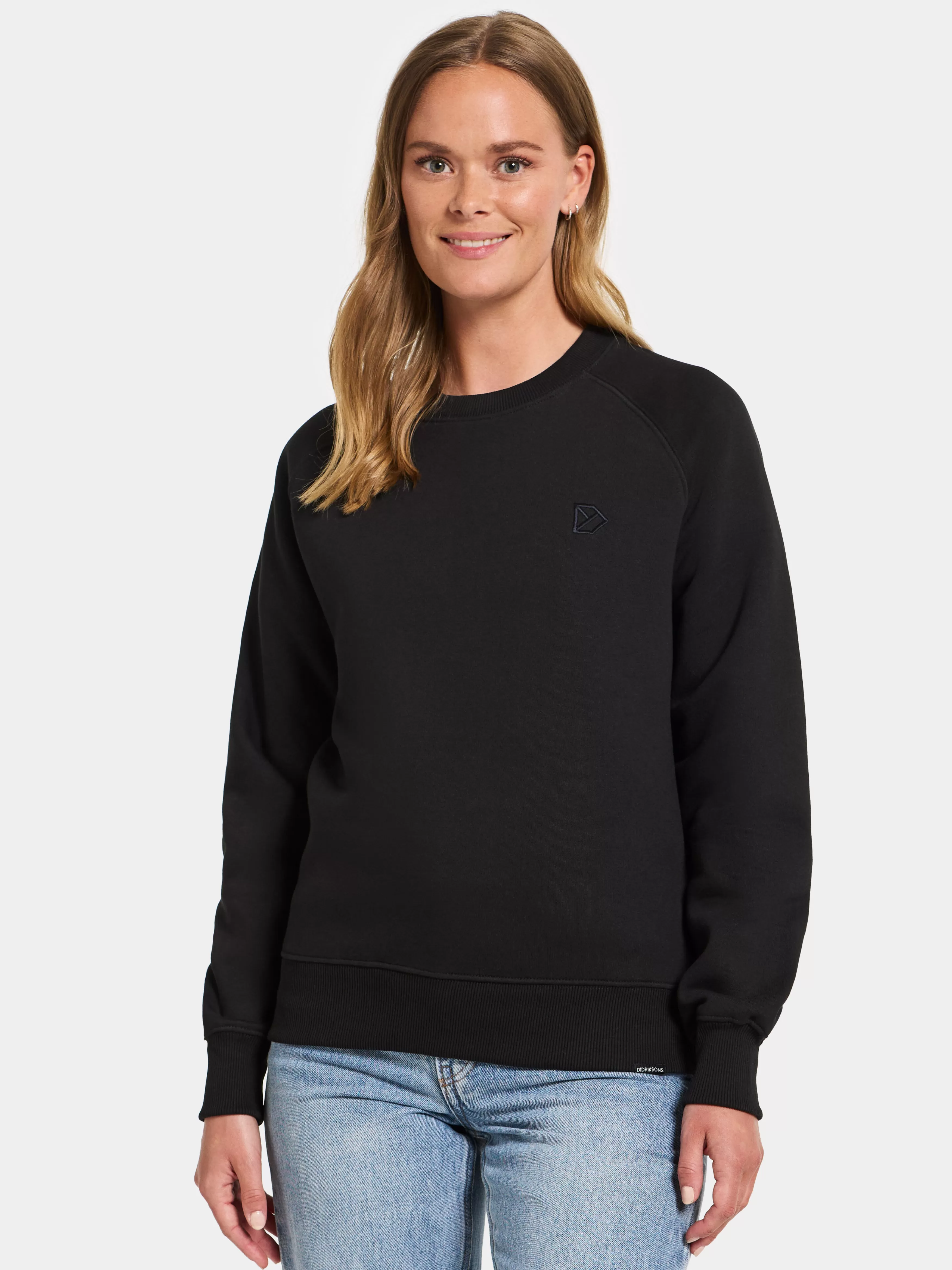 Hoodies & Sweatshirts*Didriksons Fyn Women's Sweater Black