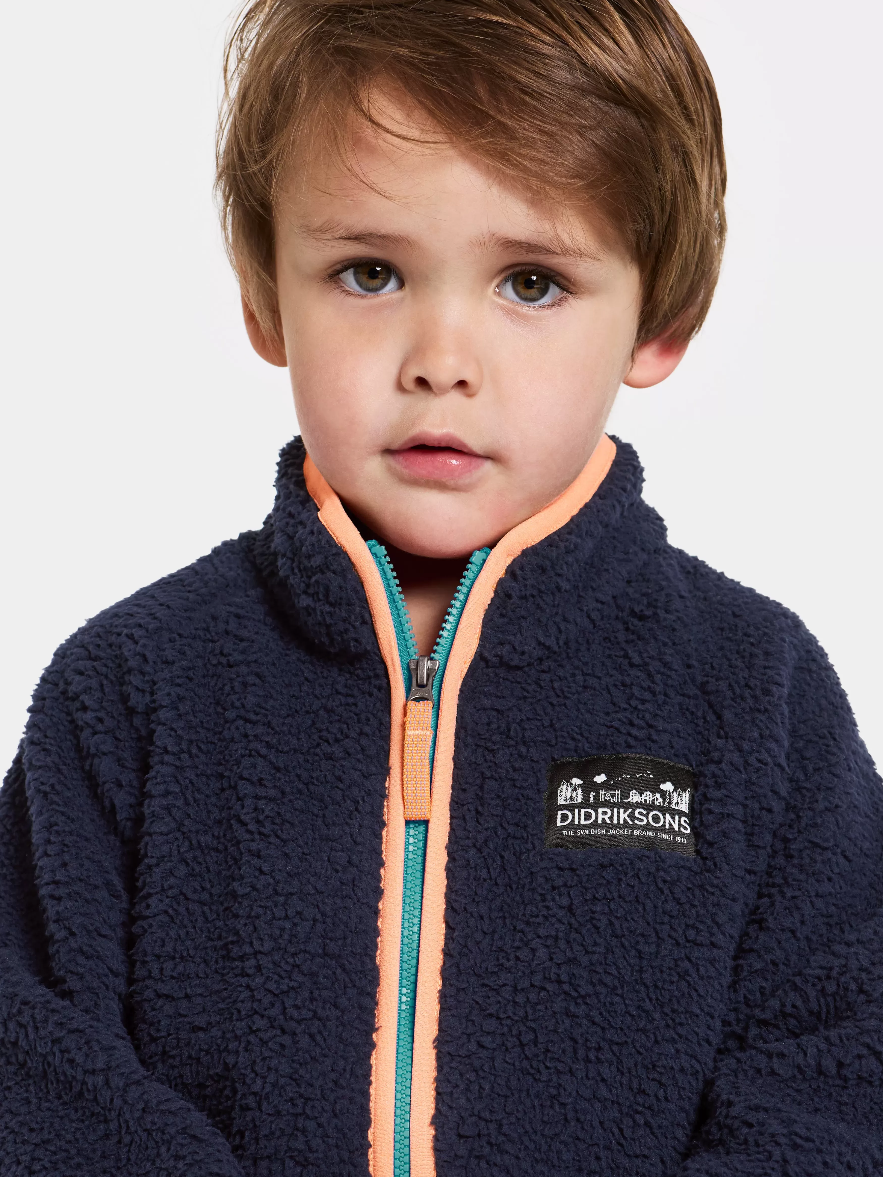 Fleece Jackets & Jumpers*Didriksons Gibbs Kids' Full-Zip Navy