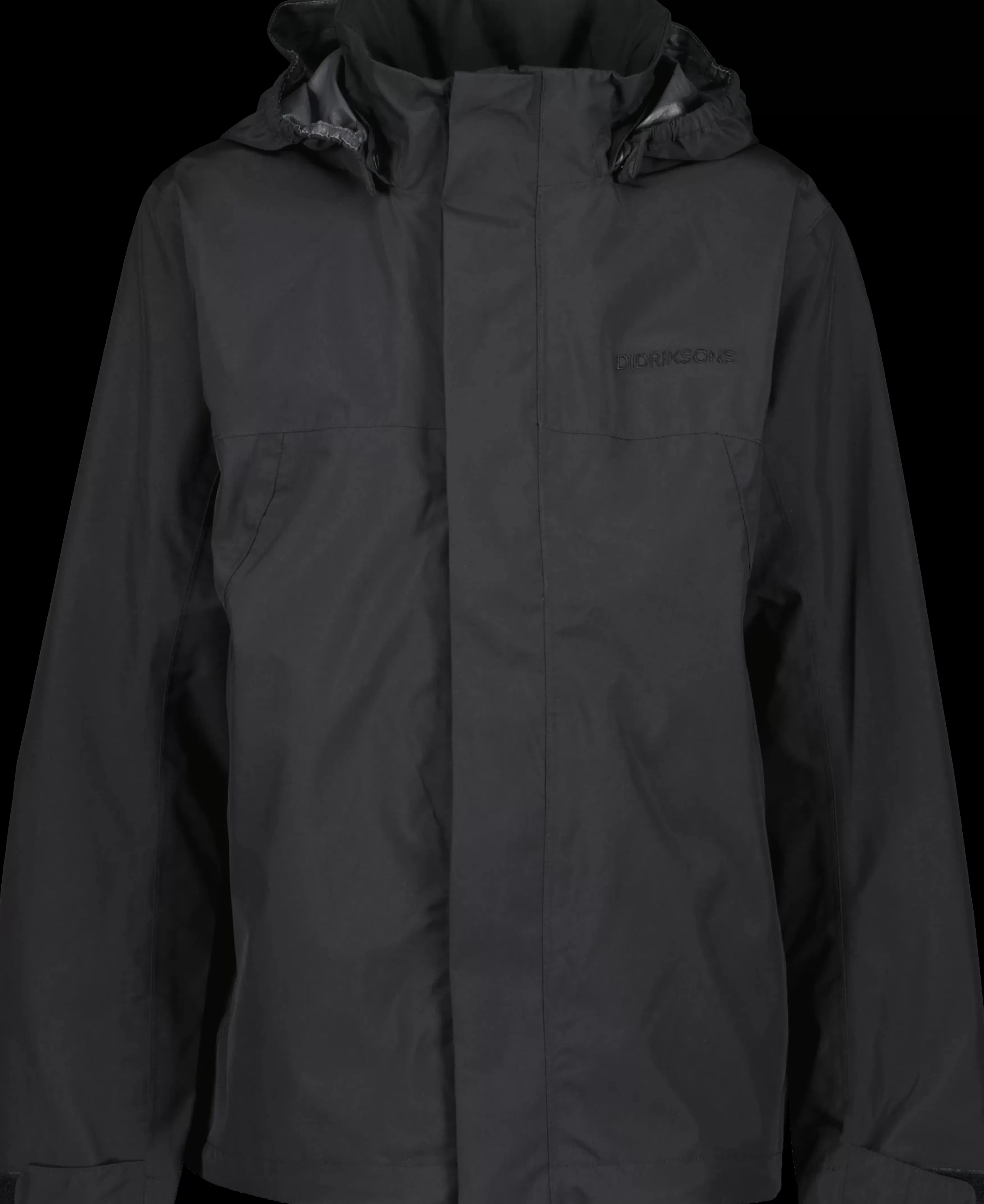 Waterproof Jackets*Didriksons Grand Youth Rain Jacket Black