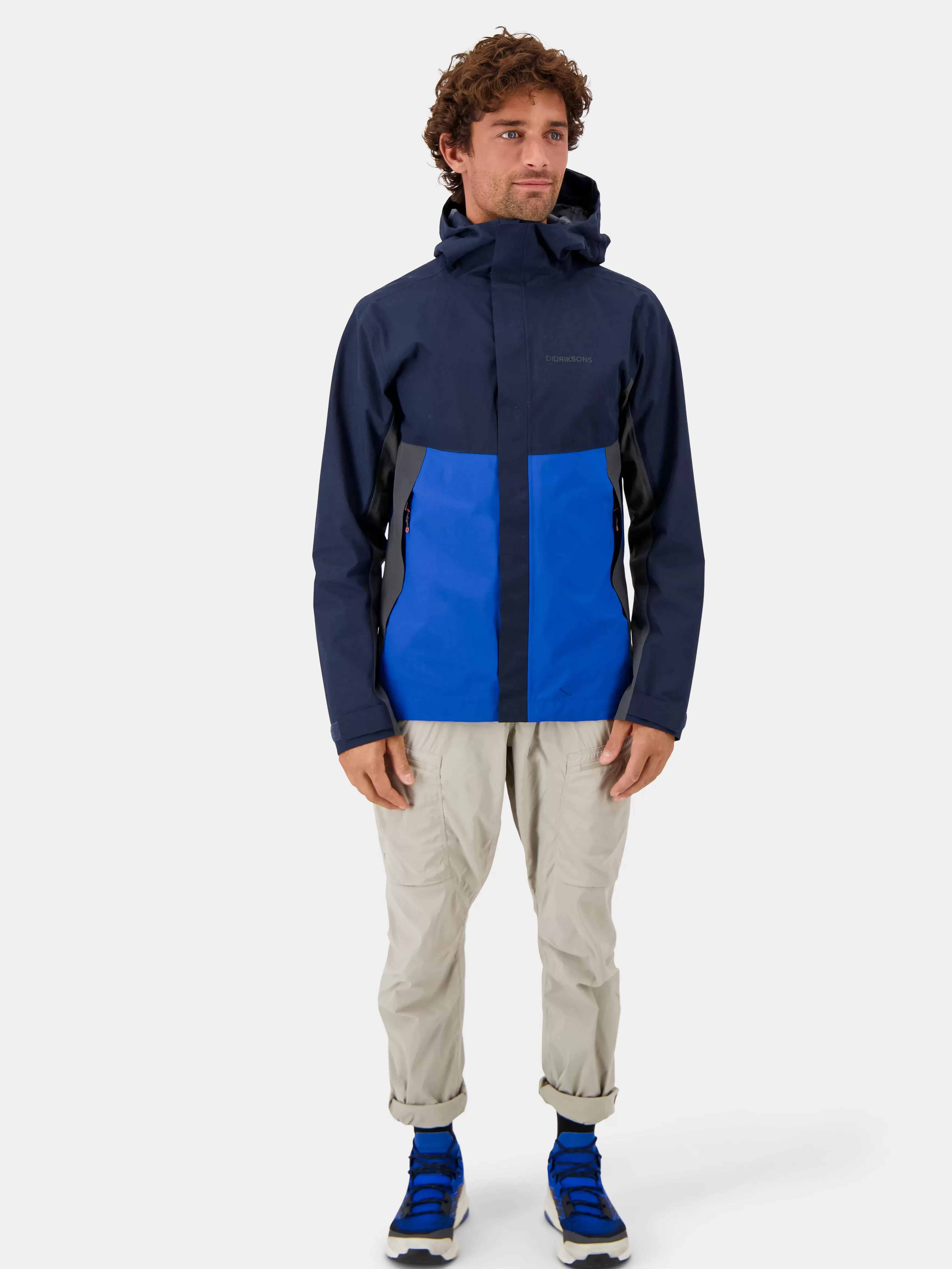 Outdoor Jackets*Didriksons Grit Men's Jacket Multi Colour Blue