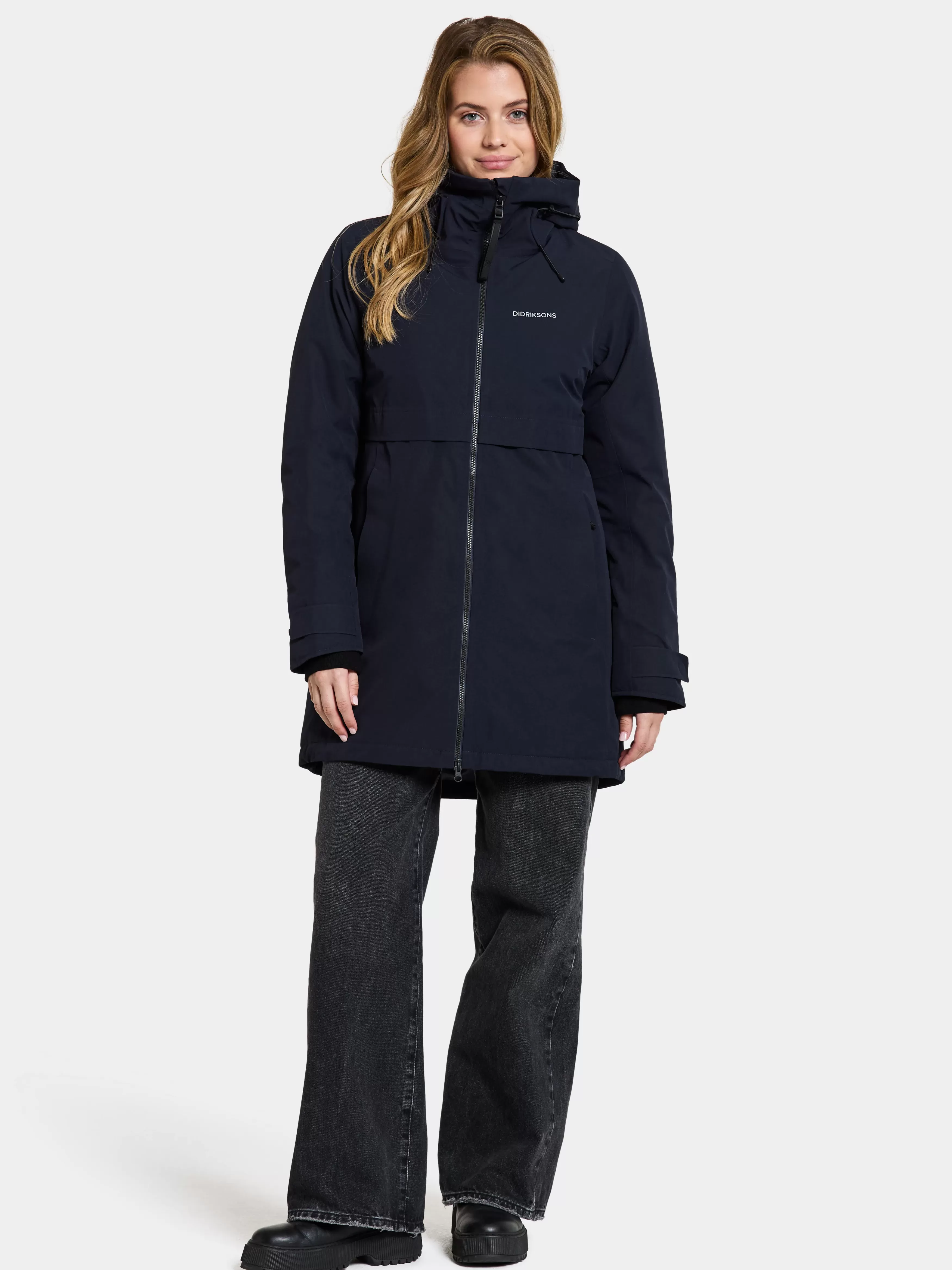 Parkas*Didriksons Helle Parka Dark Night Blue