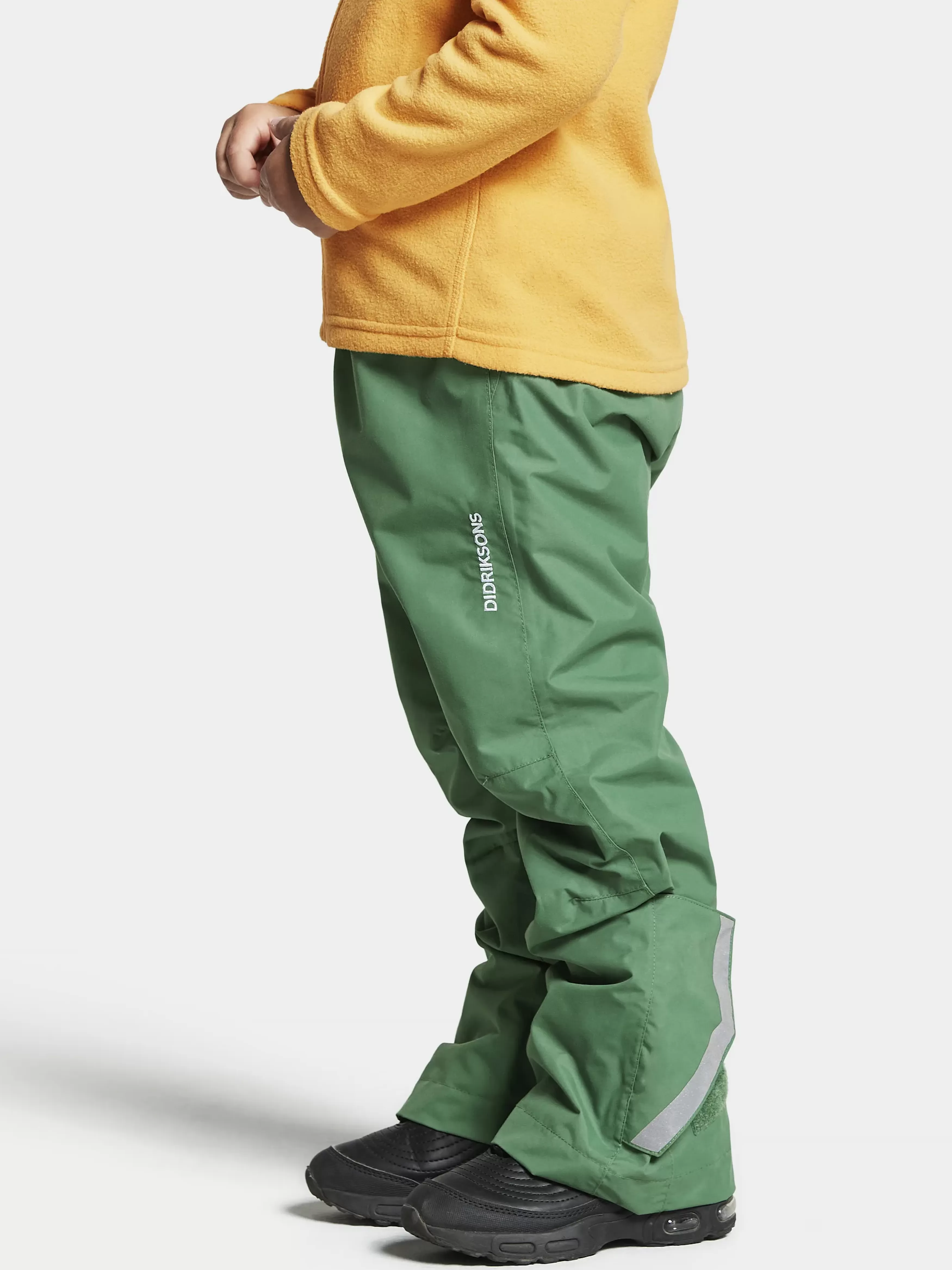 Waterproof Trousers*Didriksons Idur Kids' Pants Palm Green