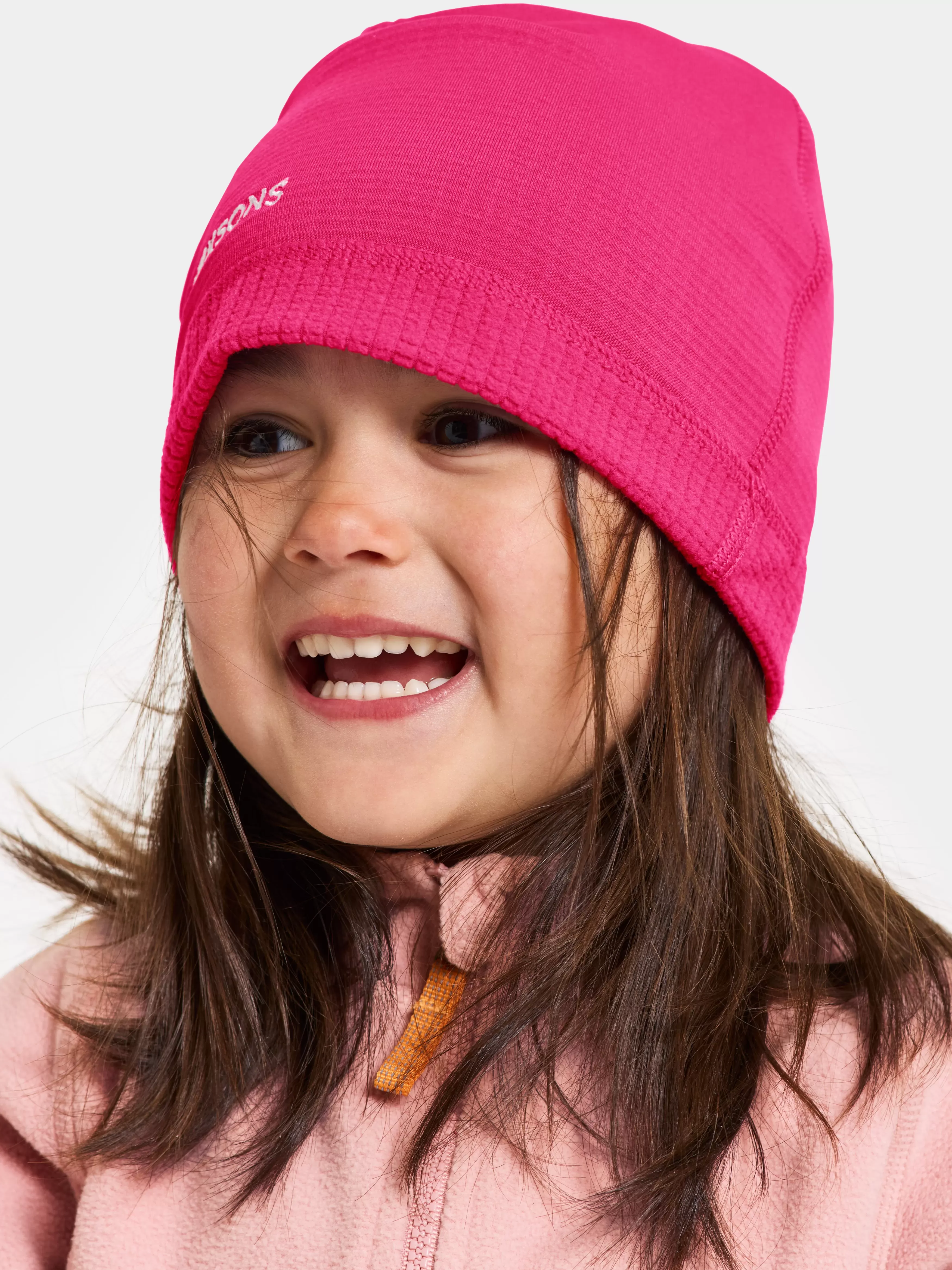 Hats & Caps*Didriksons Jadis Kids' Beanie True Pink