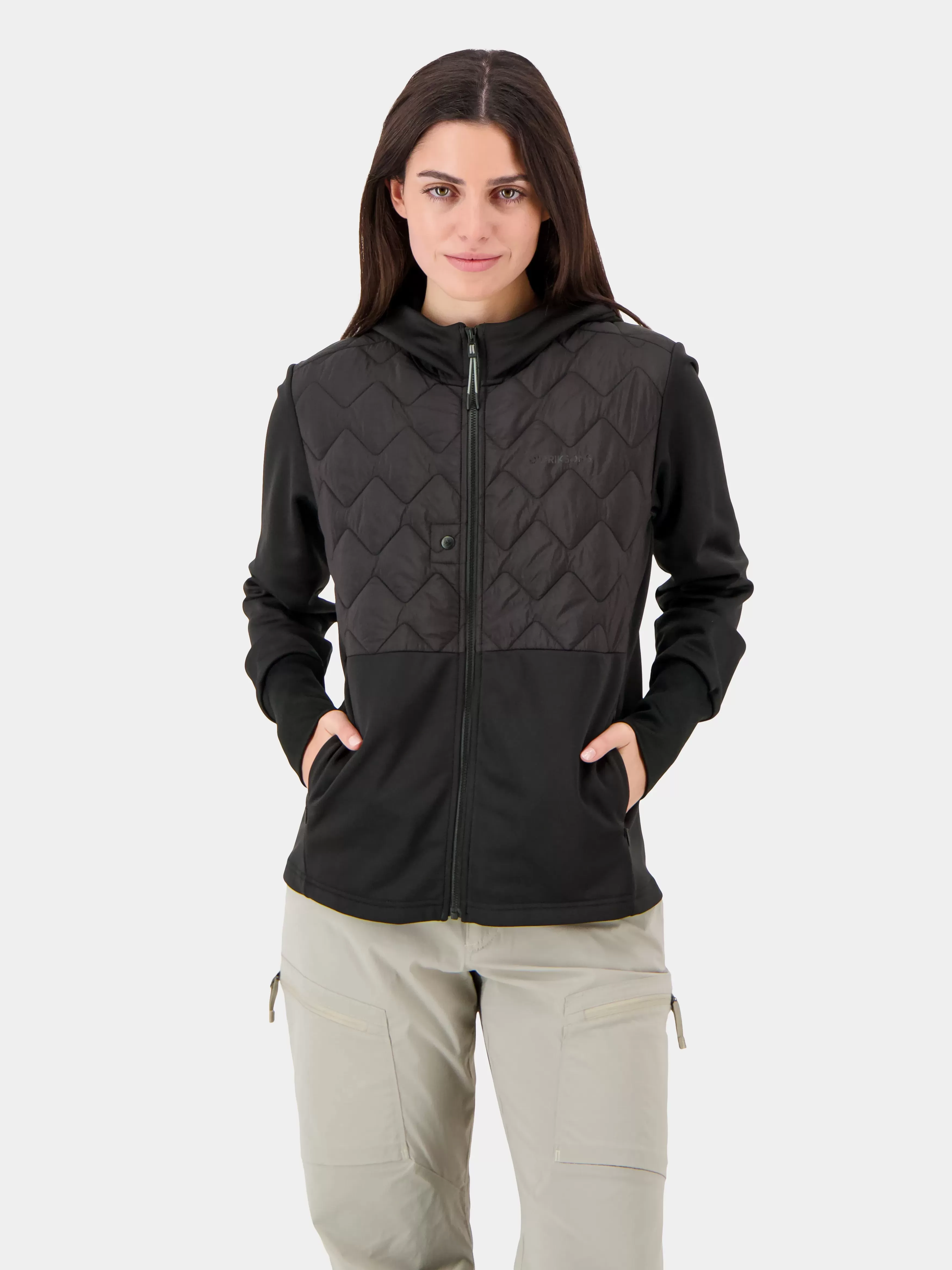 Fleece & Midlayers*Didriksons Junis Full-Zip Black