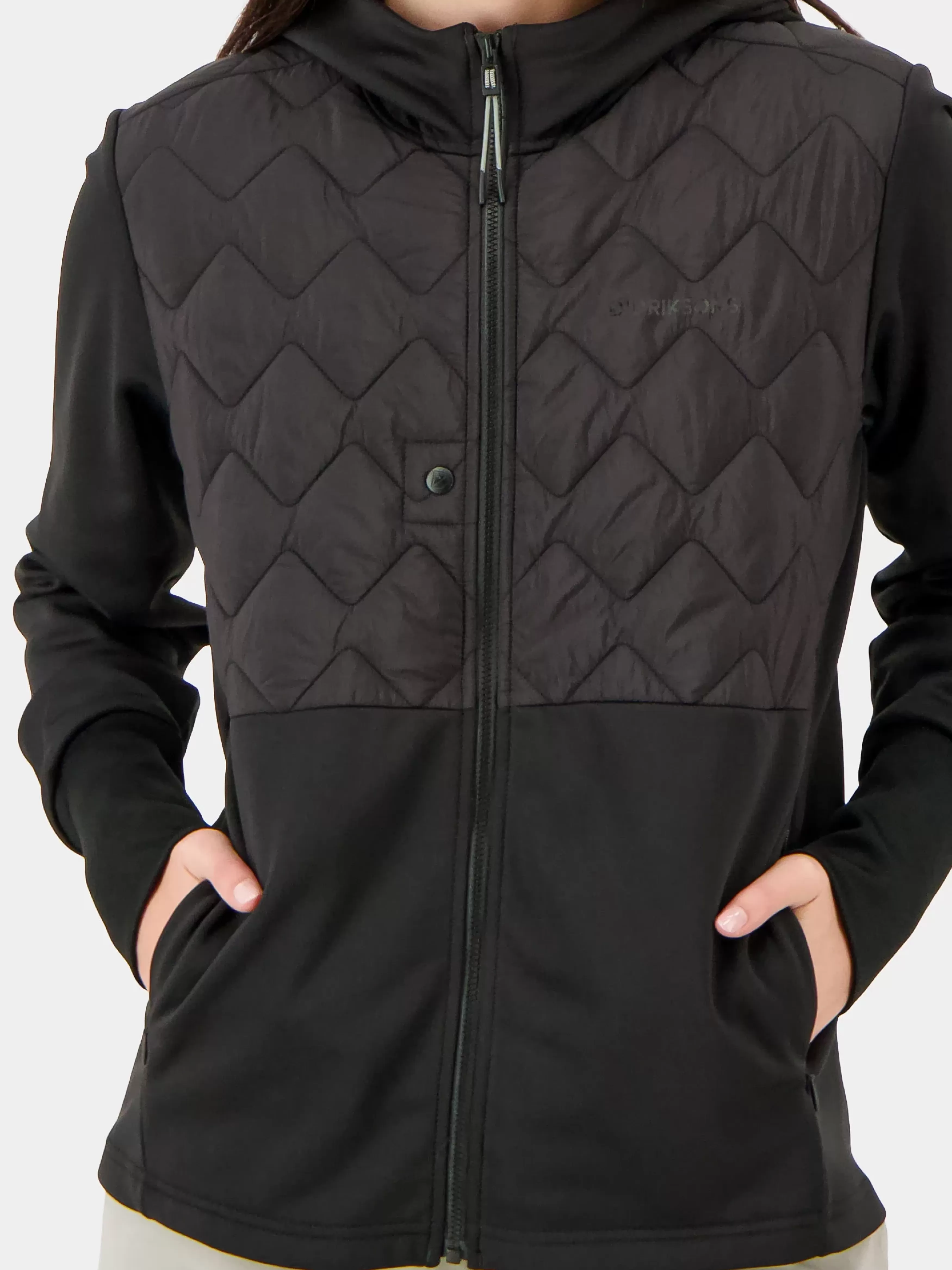 Fleece & Midlayers*Didriksons Junis Full-Zip Black