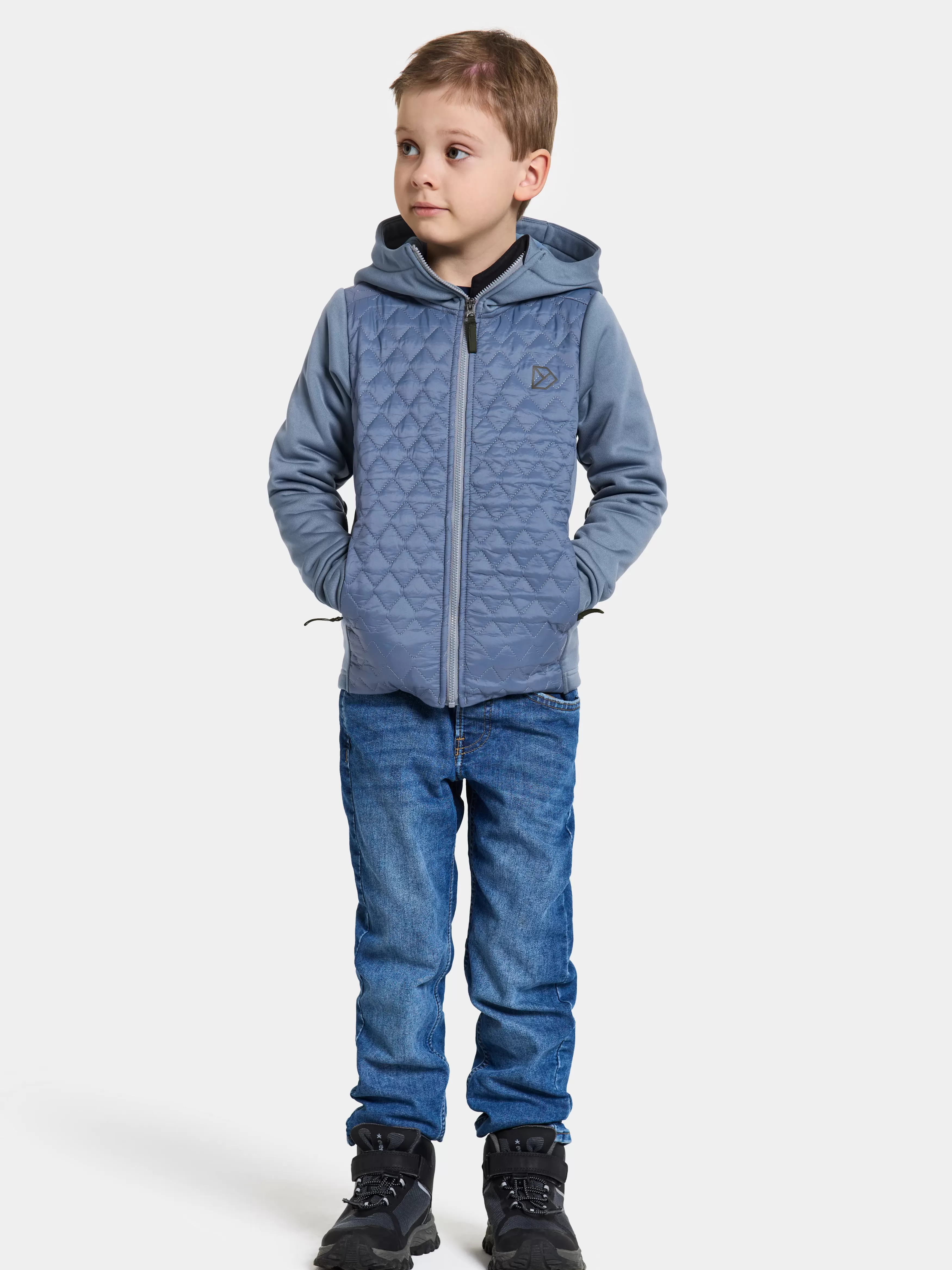 Sweaters & T-Shirts*Didriksons Kapris Kids' Full-Zip True Blue