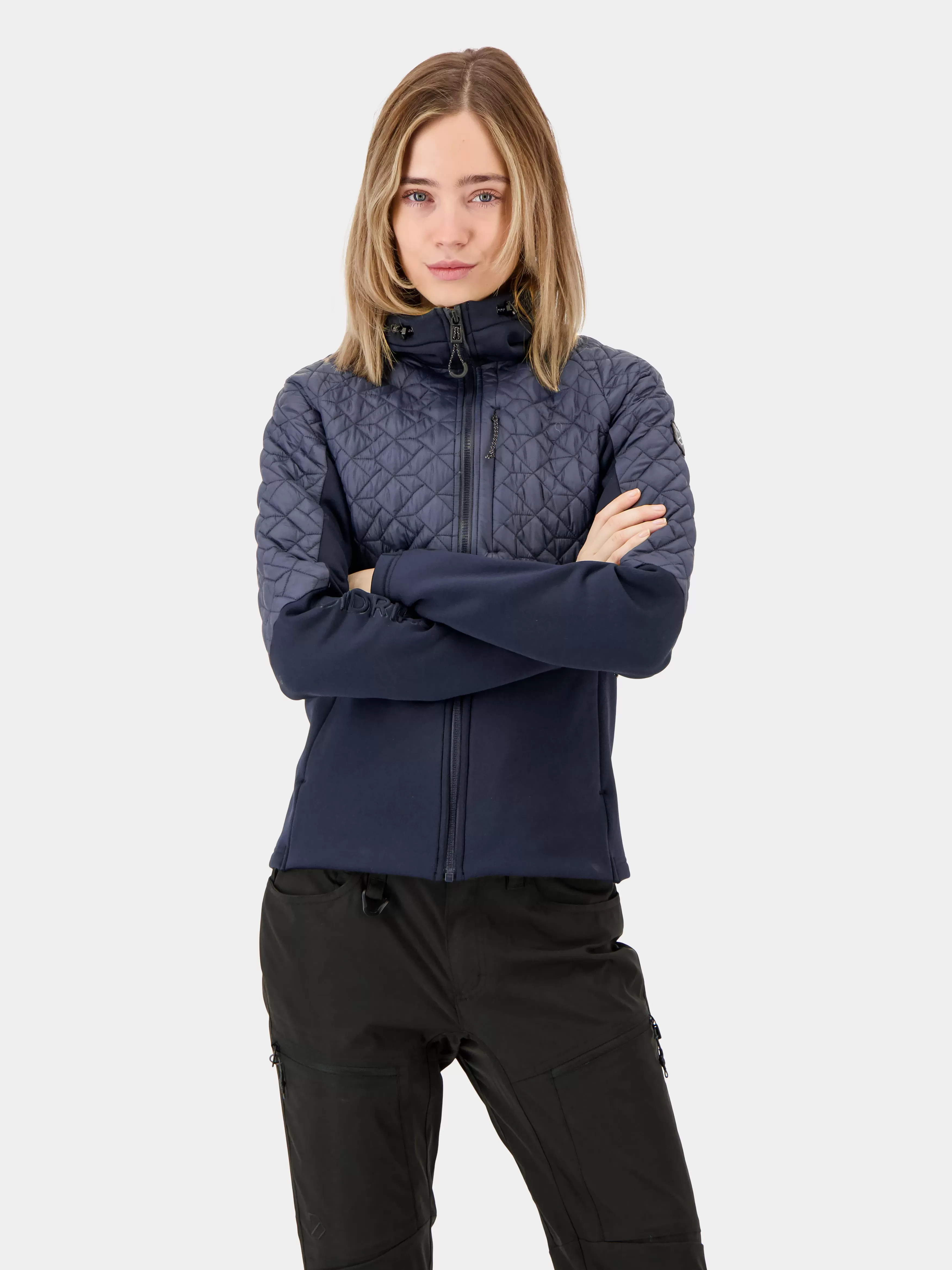 Fleece & Midlayers*Didriksons Lyra Full-Zip Dark Night Blue