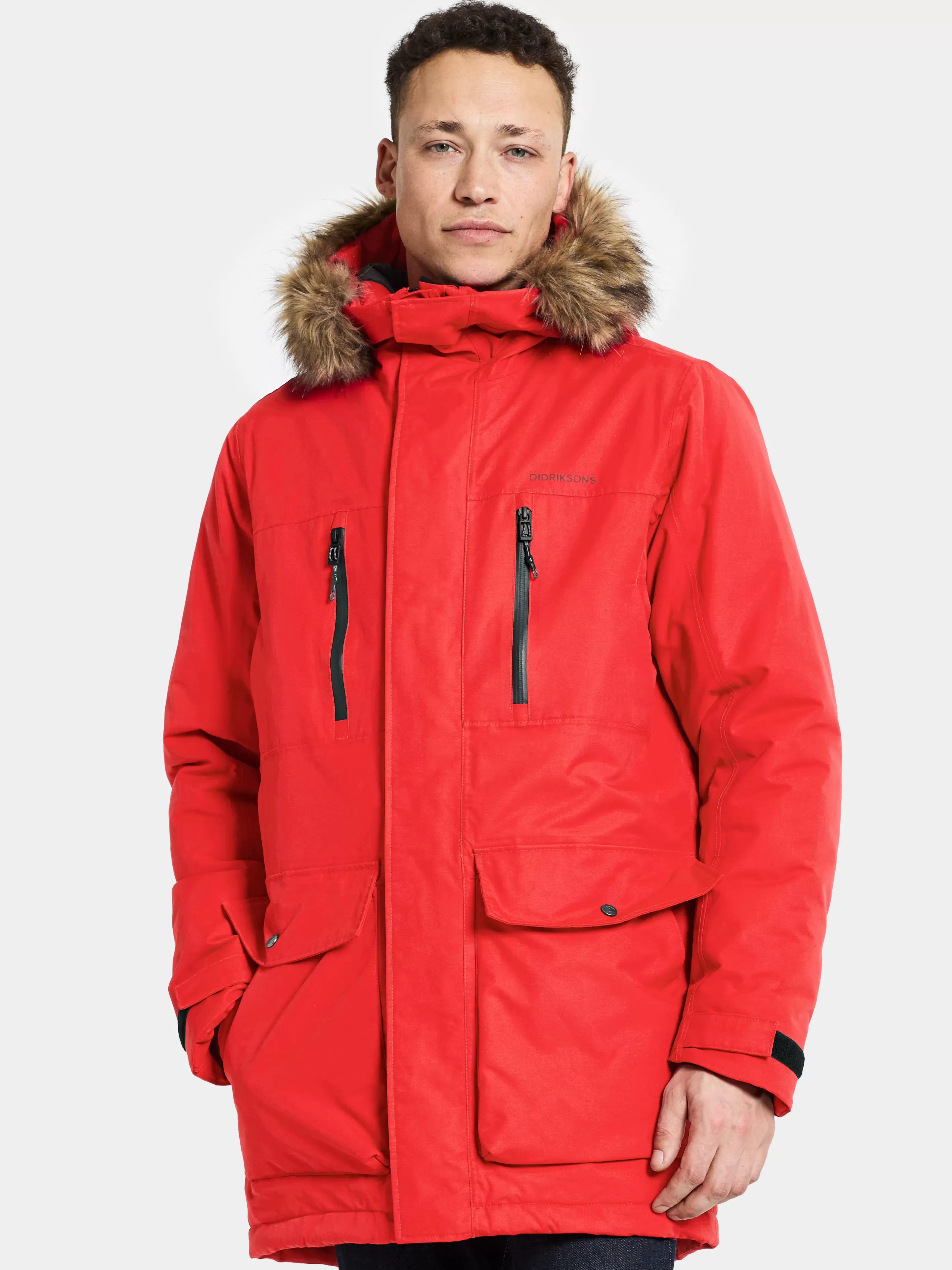 Mantel & Parkas*Didriksons Marco Parka Pomme Red