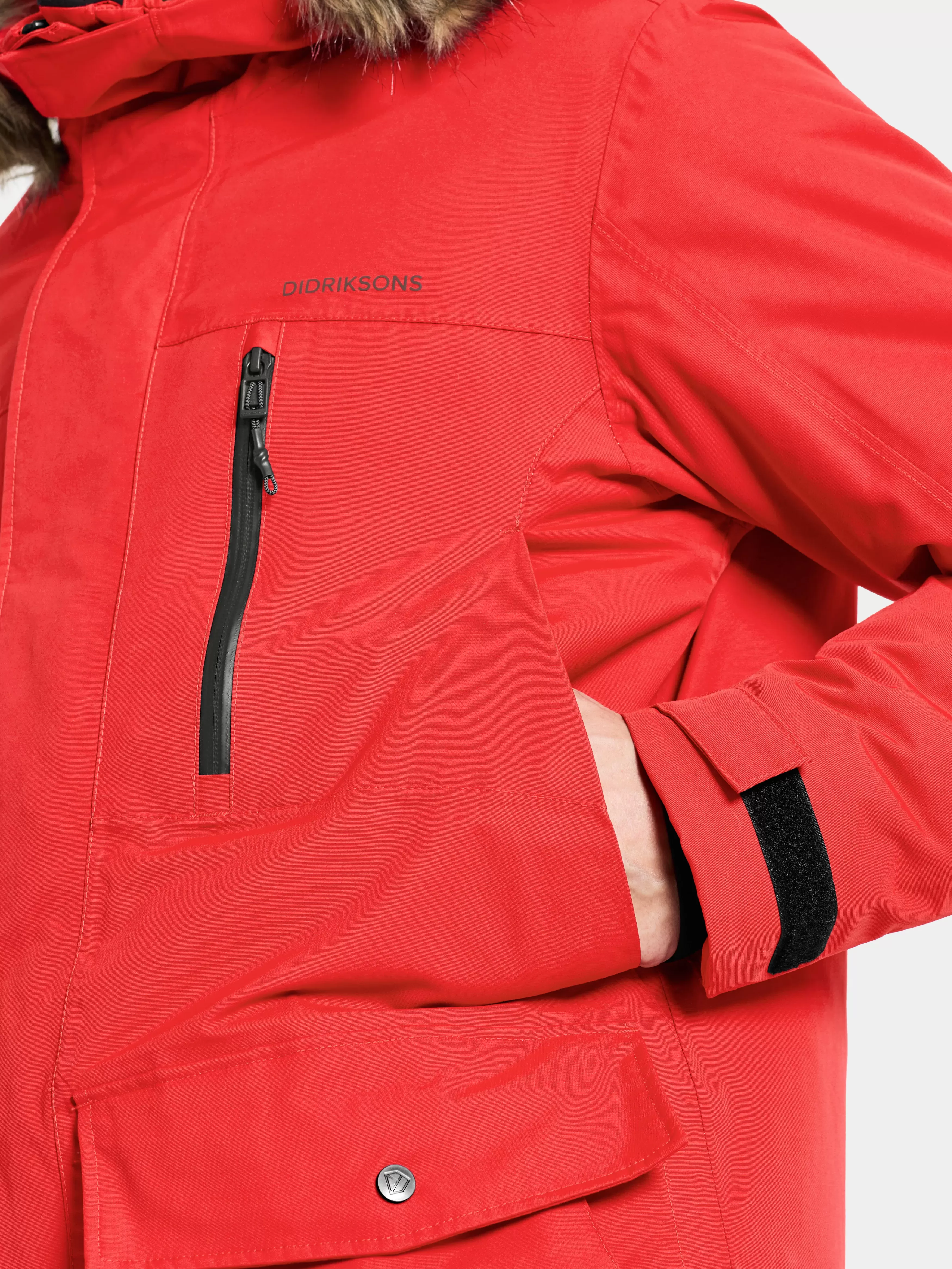 Mantel & Parkas*Didriksons Marco Parka Pomme Red