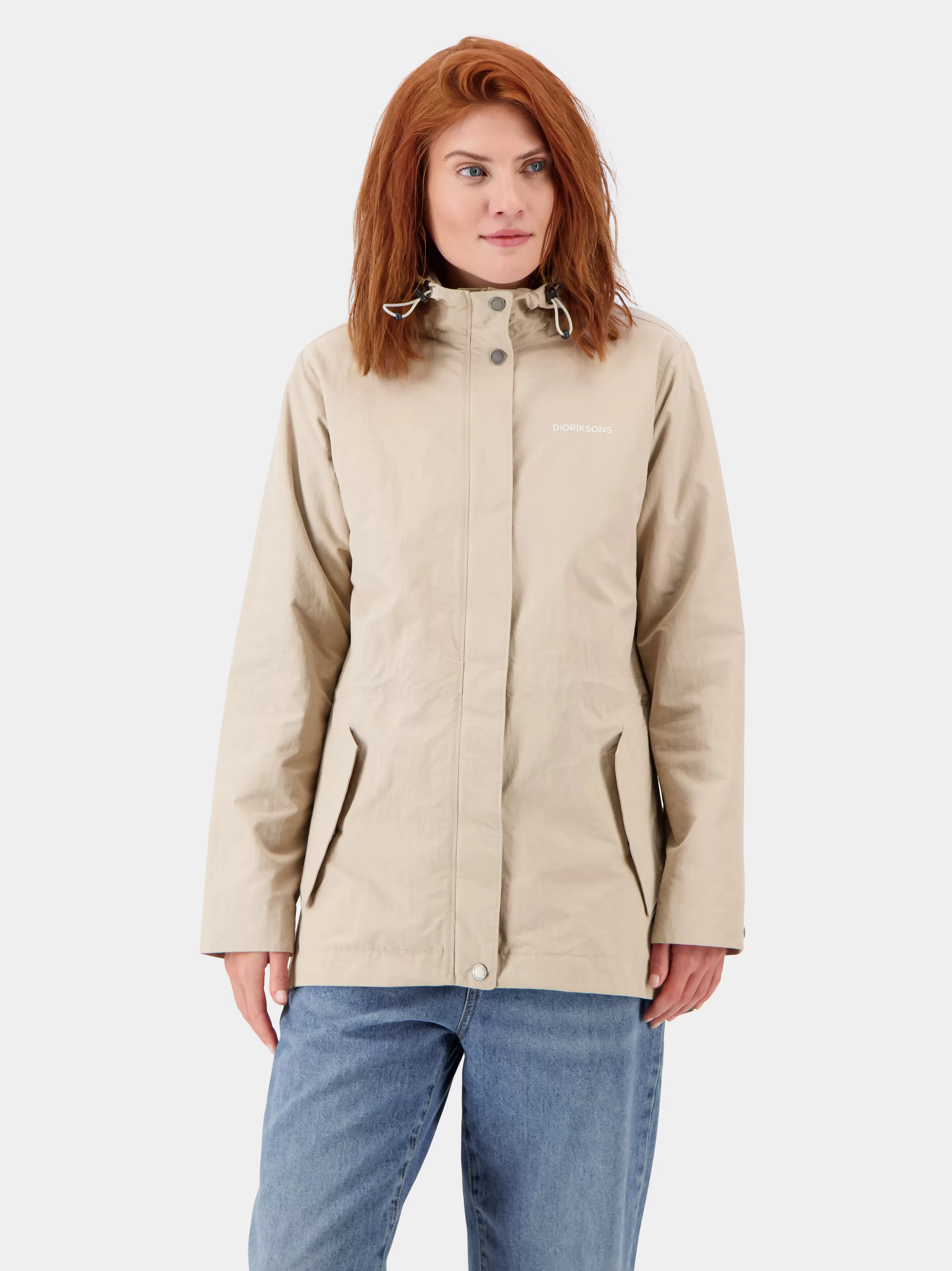 Parkas*Didriksons Maria Parka Clay Beige