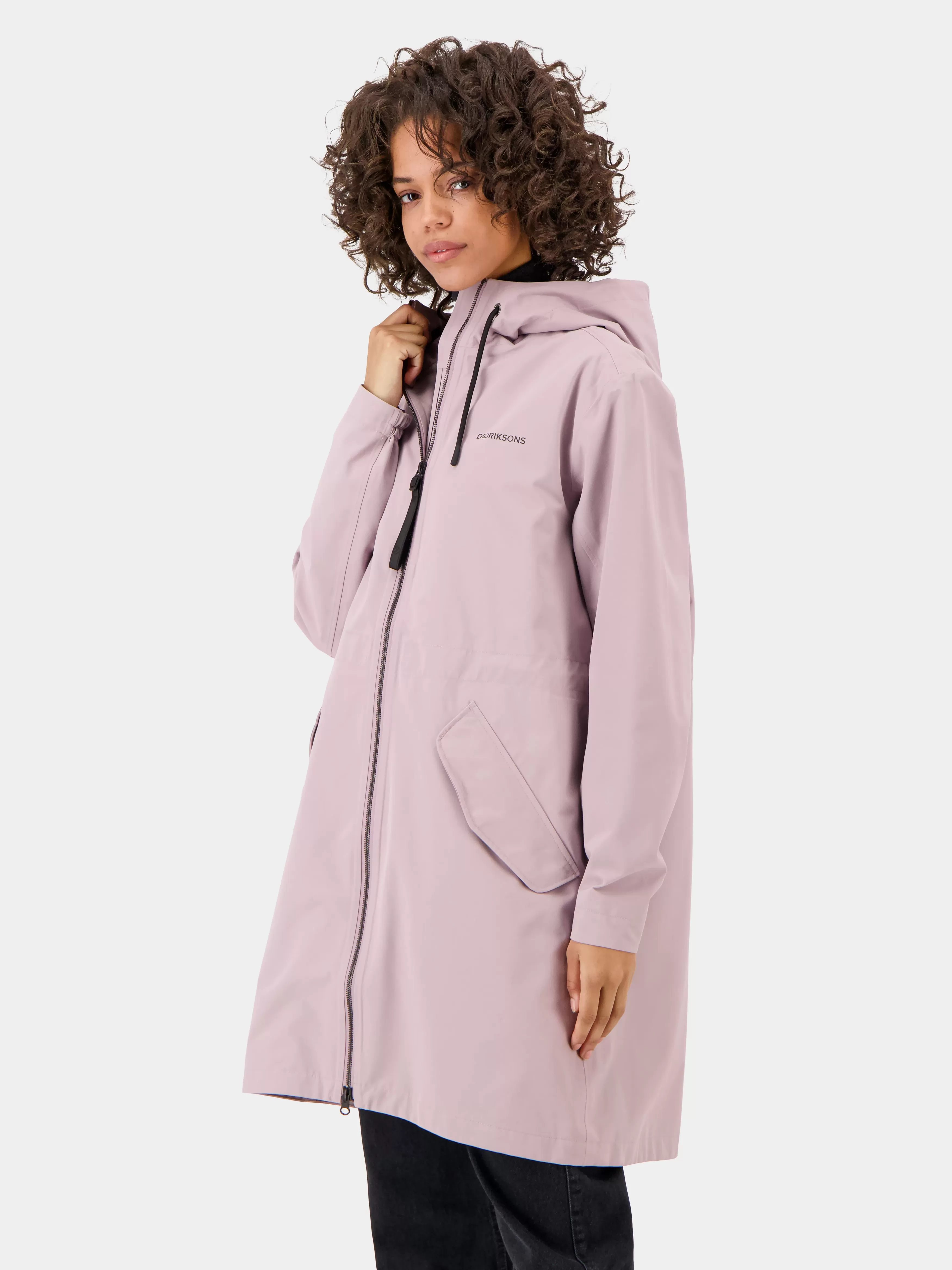 Parkas*Didriksons Marta Parka Dusty Lilac