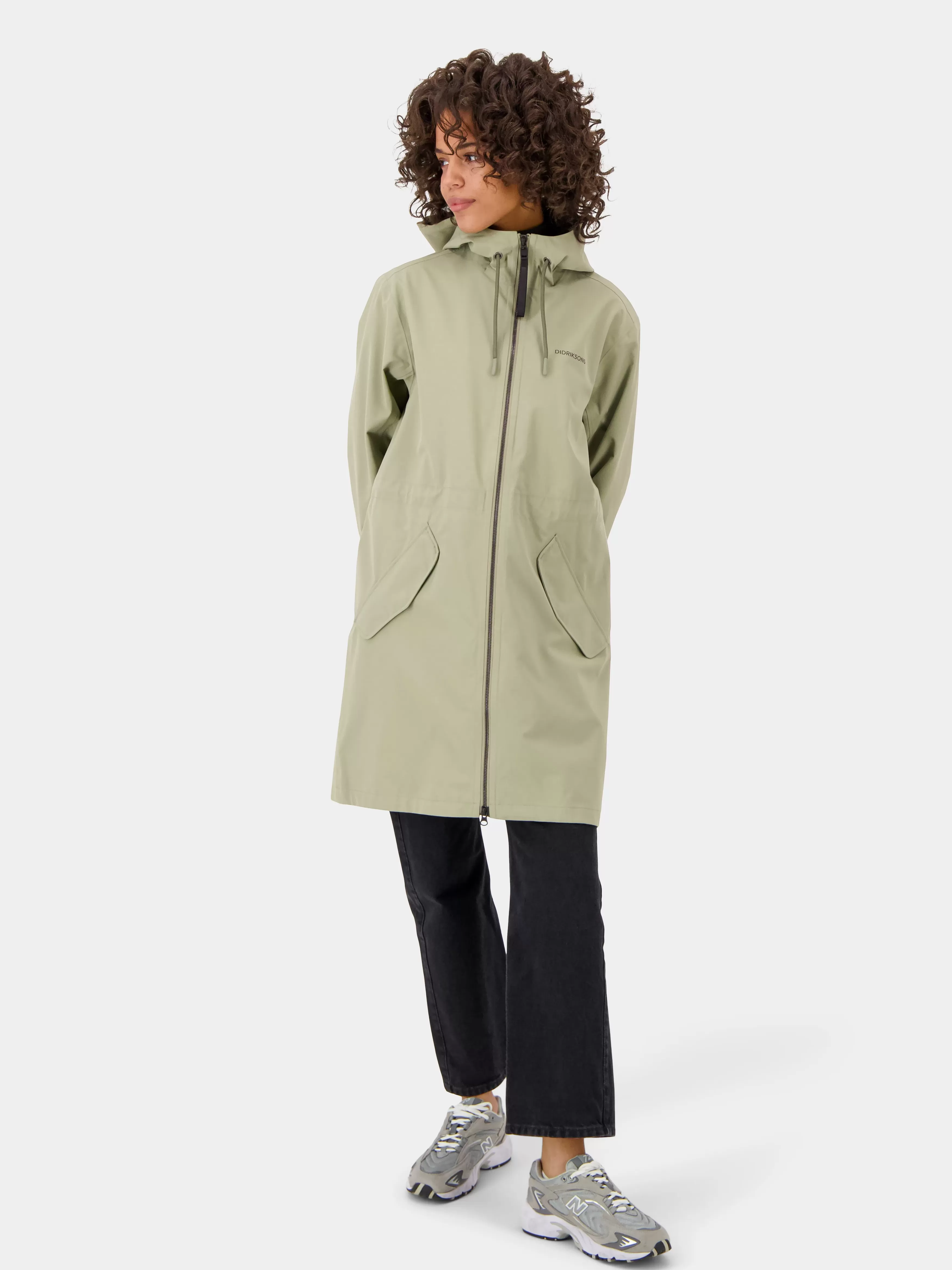 Parkas*Didriksons Marta Parka Mistel Green