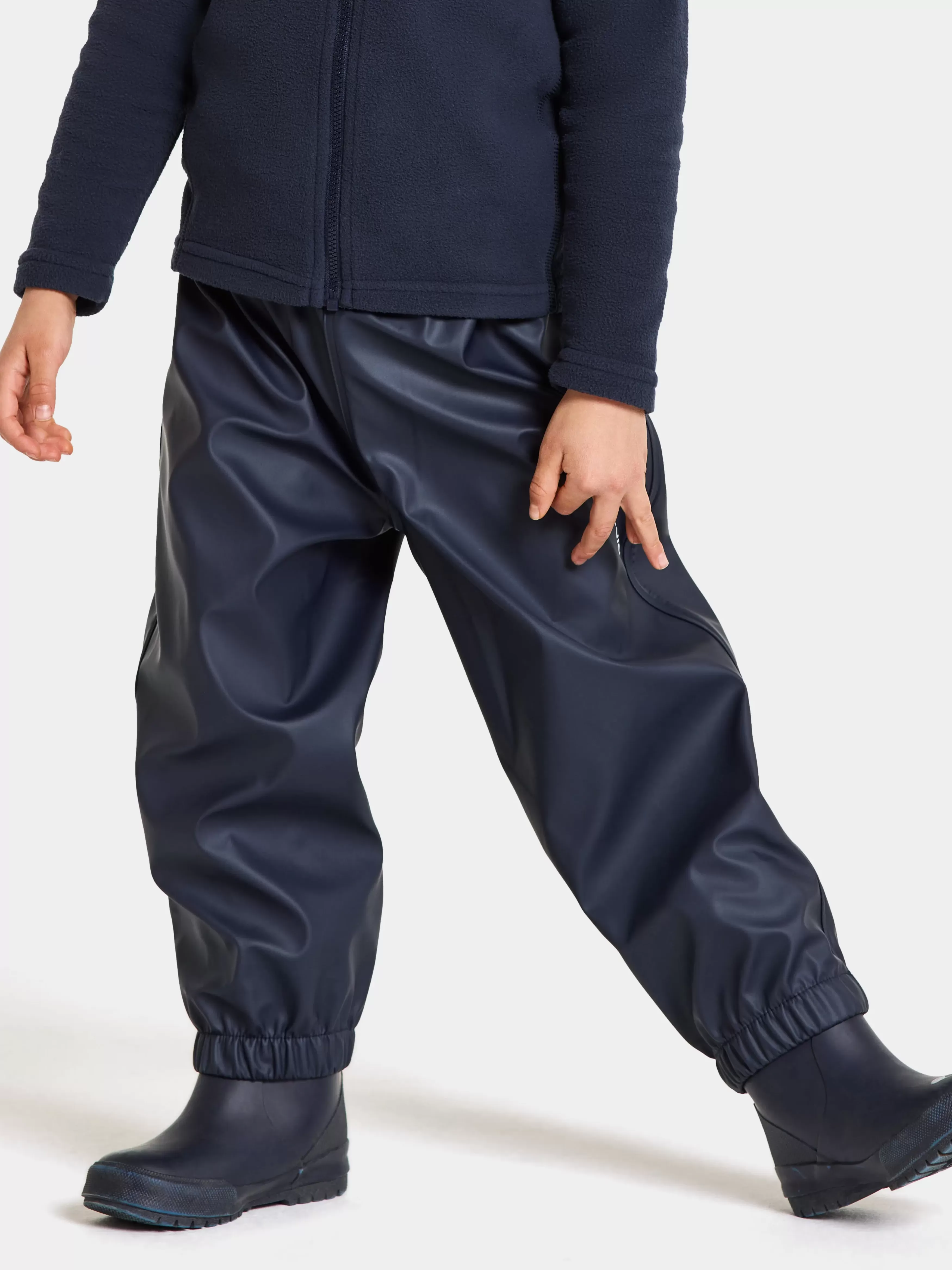 Waterproof Trousers*Didriksons Midjeman Kid´S Pants Galon® Navy