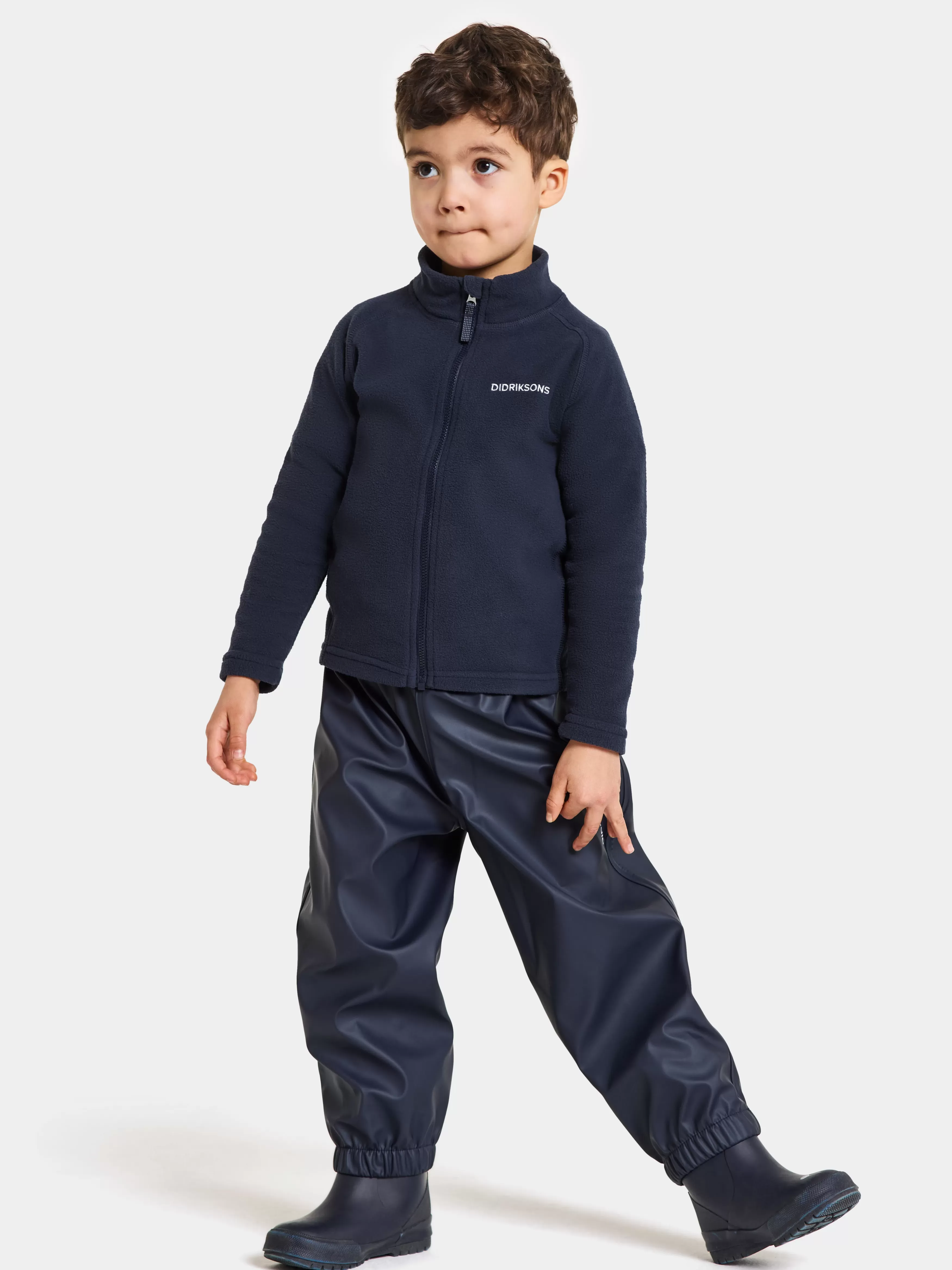 Waterproof Trousers*Didriksons Midjeman Kid´S Pants Galon® Navy