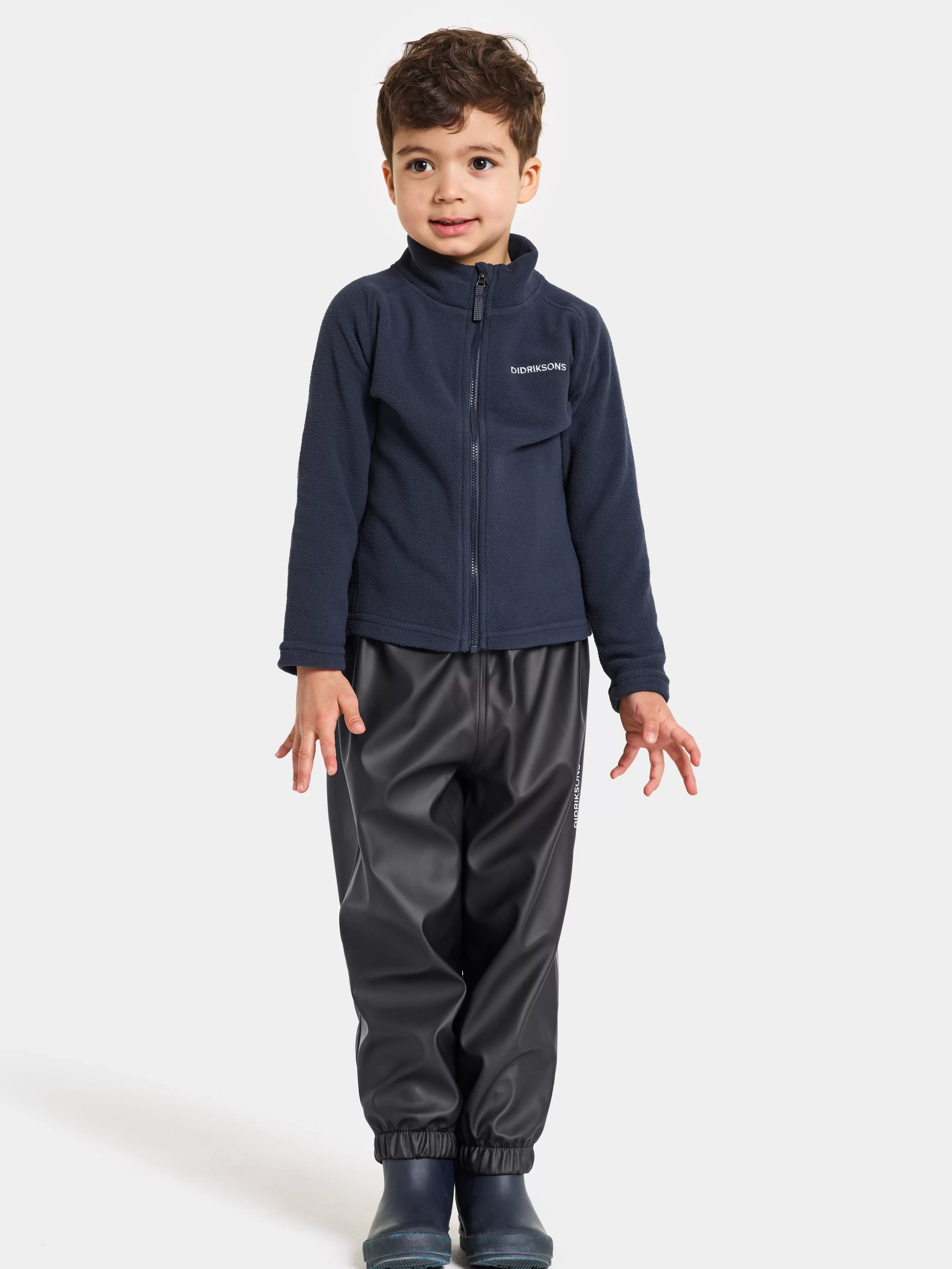 Waterproof Trousers*Didriksons Midjeman Kid´S Pants Galon® Black